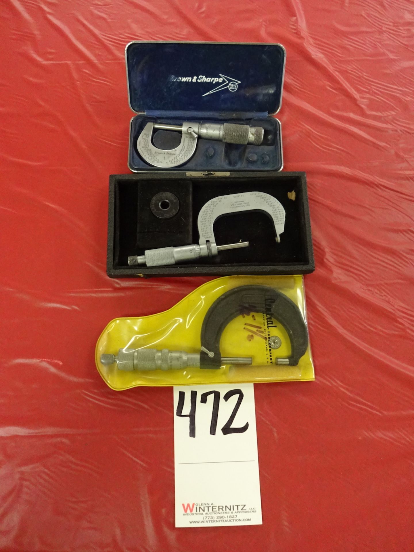 LOT: (3) Assorted Micrometers