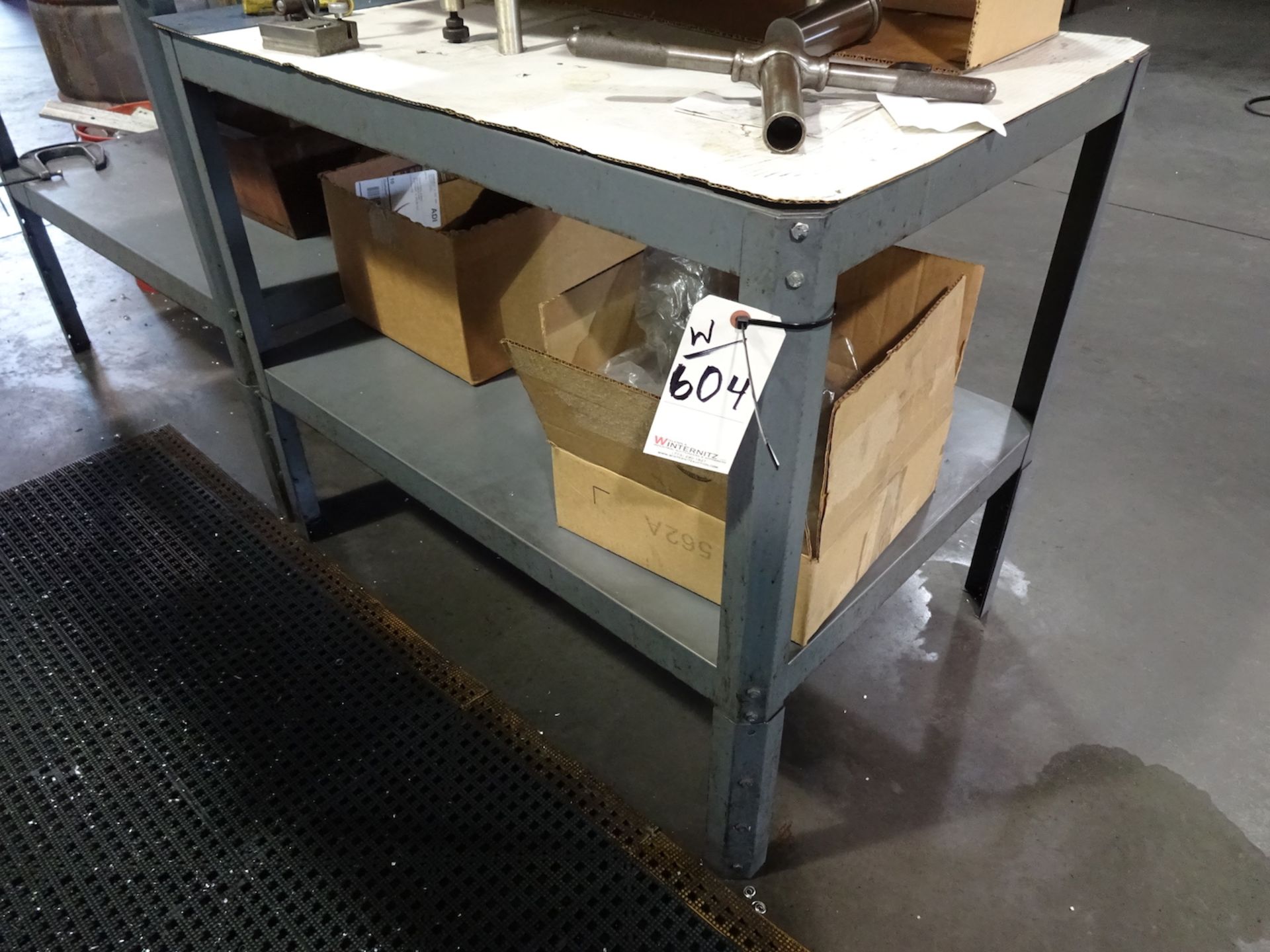 LOT: (2) Steel Tables - Image 2 of 2