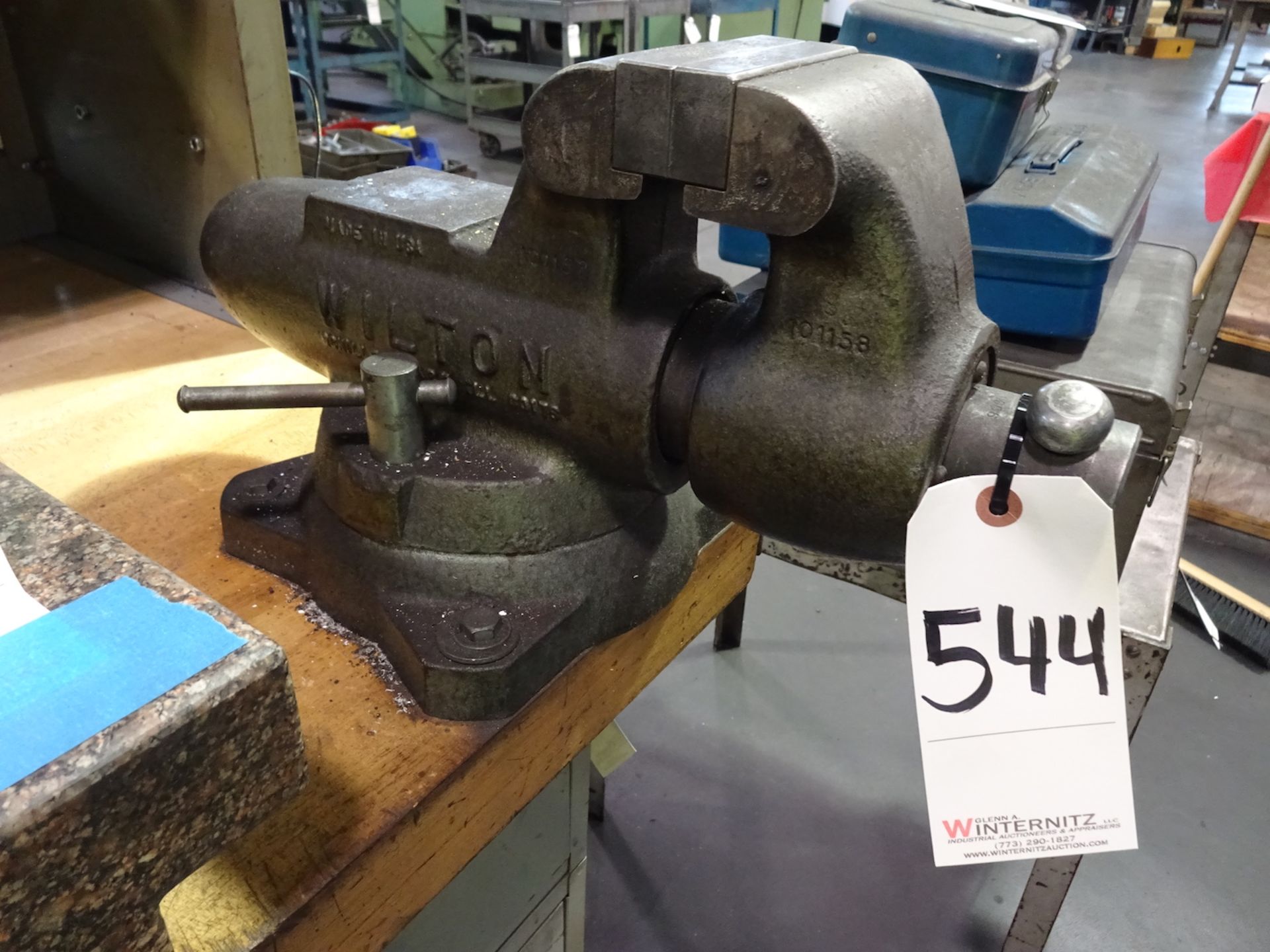 Maple Top Work Bench, with Wilton Vise - Image 2 of 2