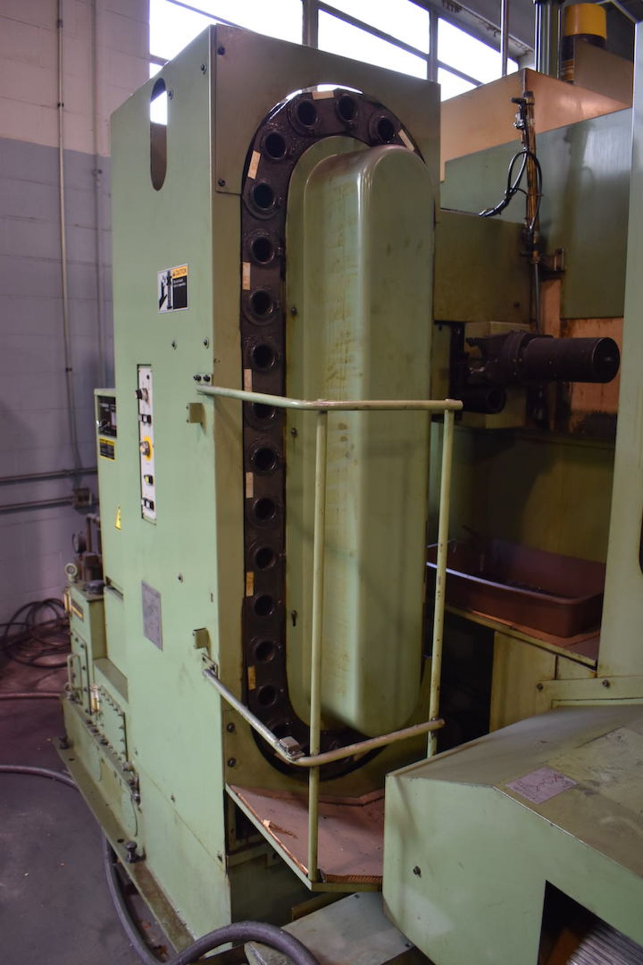 Mori Seiki Model MH-40 CNC Horizontal Machining Center, S/N 76 (1984), Fanuc System 11-M Control, - Image 9 of 10