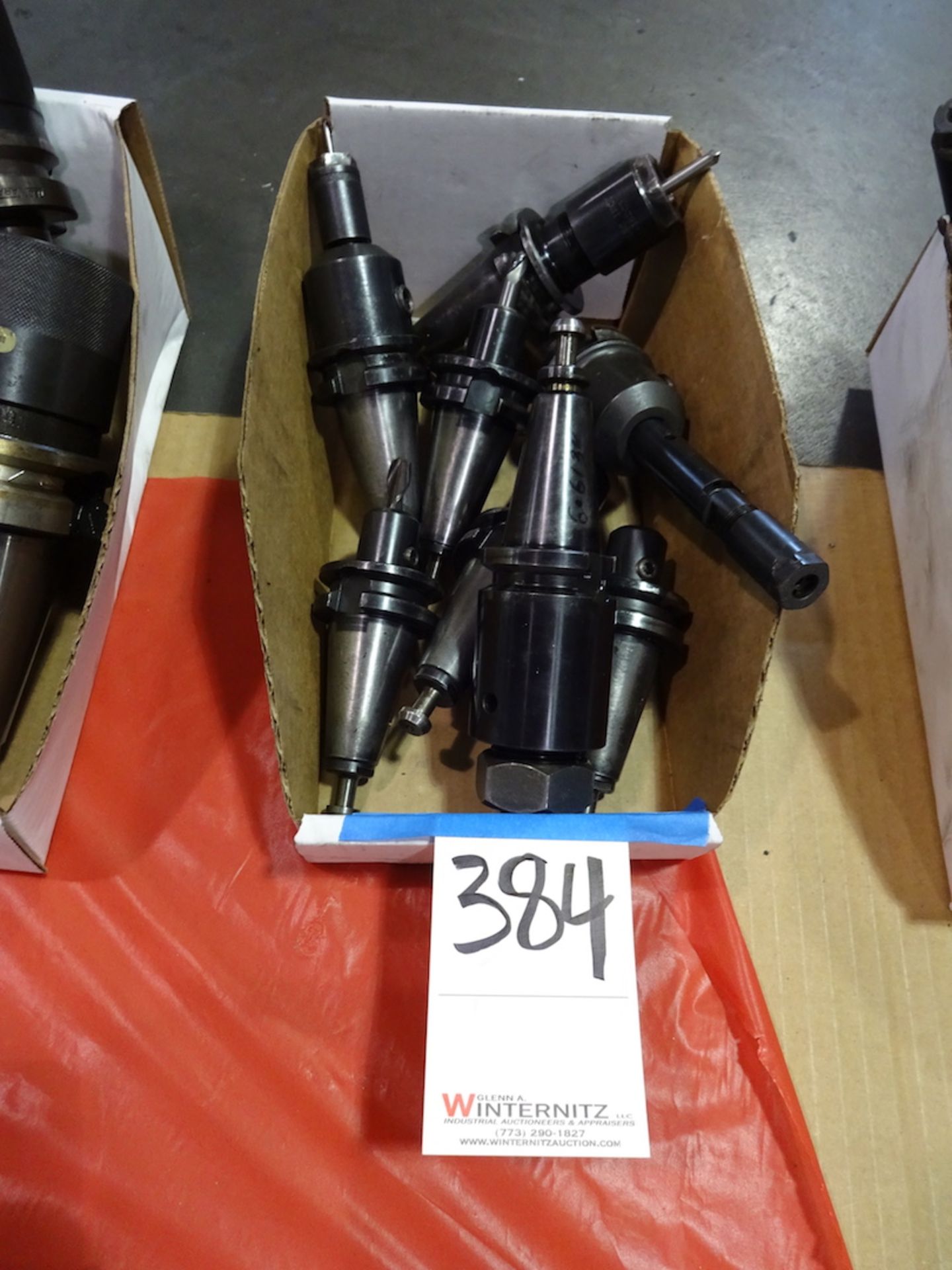LOT: (8) Assorted Parlec 35 Taper CNC Tool Holders