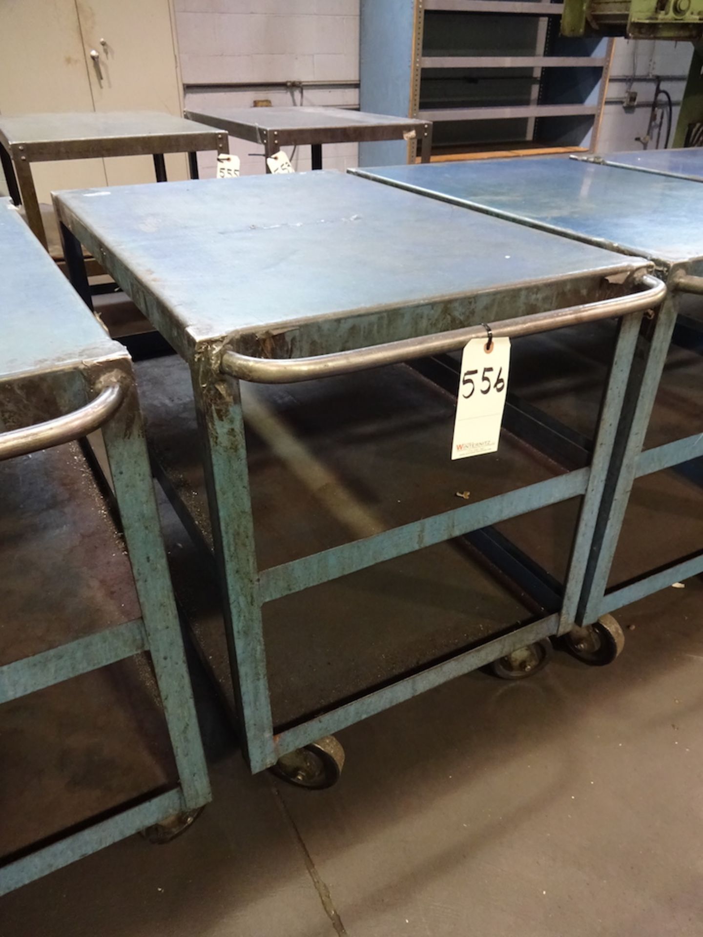 Steel Shop Cart