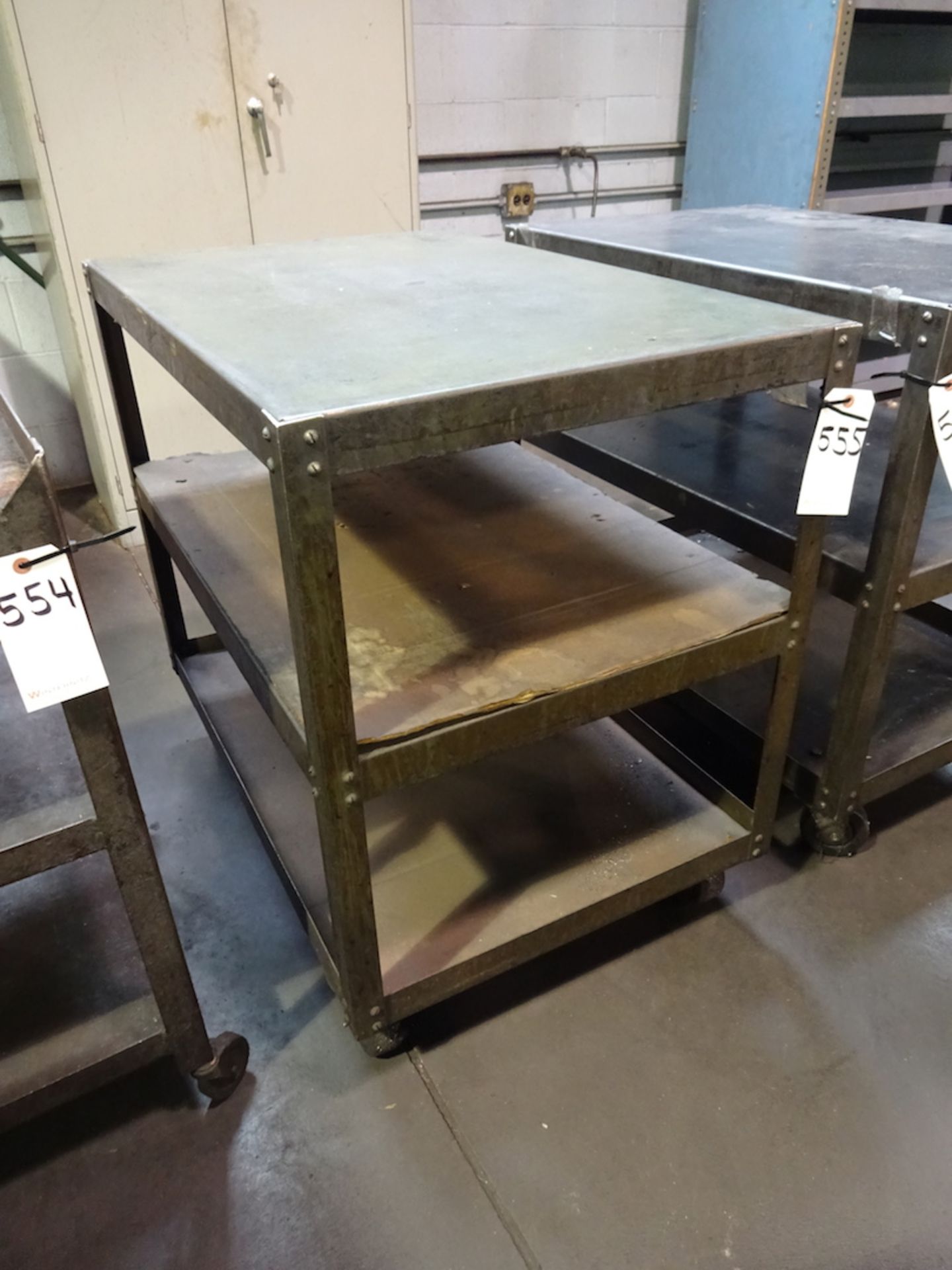 Steel Shop Cart