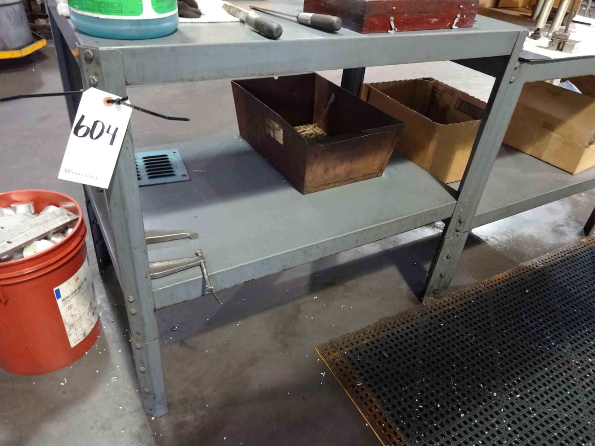 LOT: (2) Steel Tables