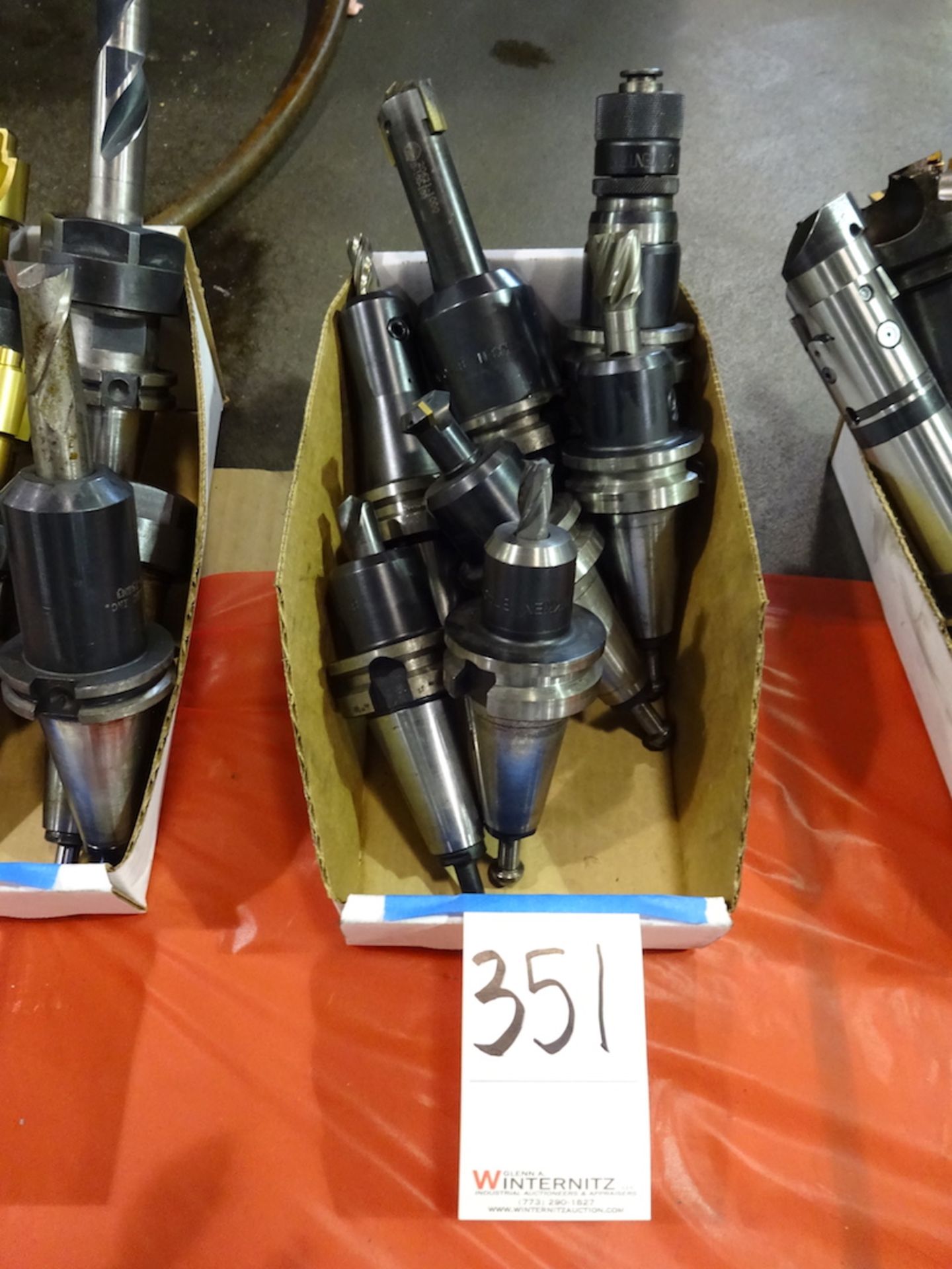 LOT: (6) Assorted Nikken 40 Taper CNC Tool Holders
