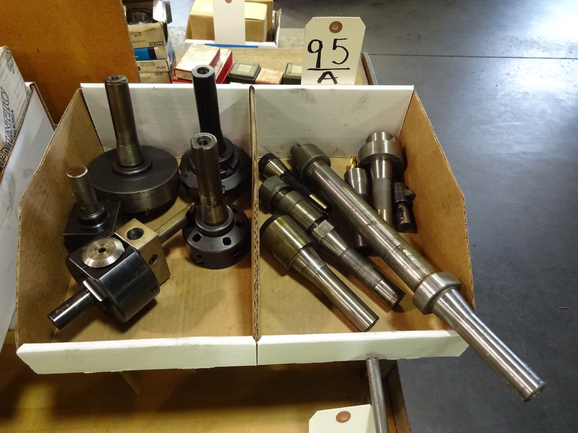 LOT: Assorted Milling Cutters & Holders