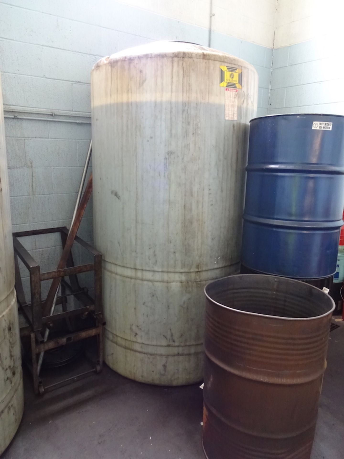 LOT: (2) Ace Roto-Mold 600 Gallon Plastic Liquid Holding Tanks - Image 2 of 2