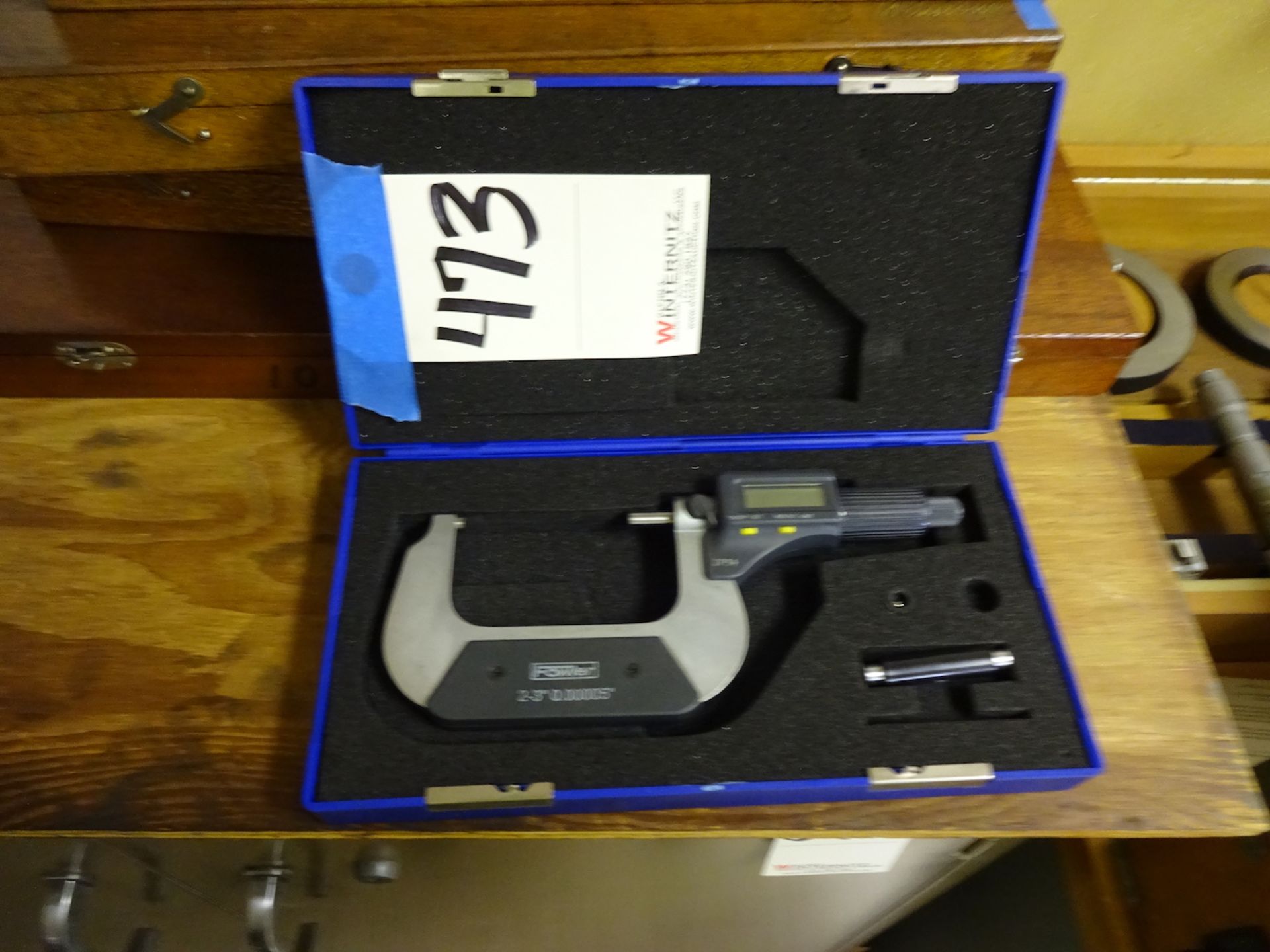 Fowler 2 in. - 3 in. Digital Micrometer