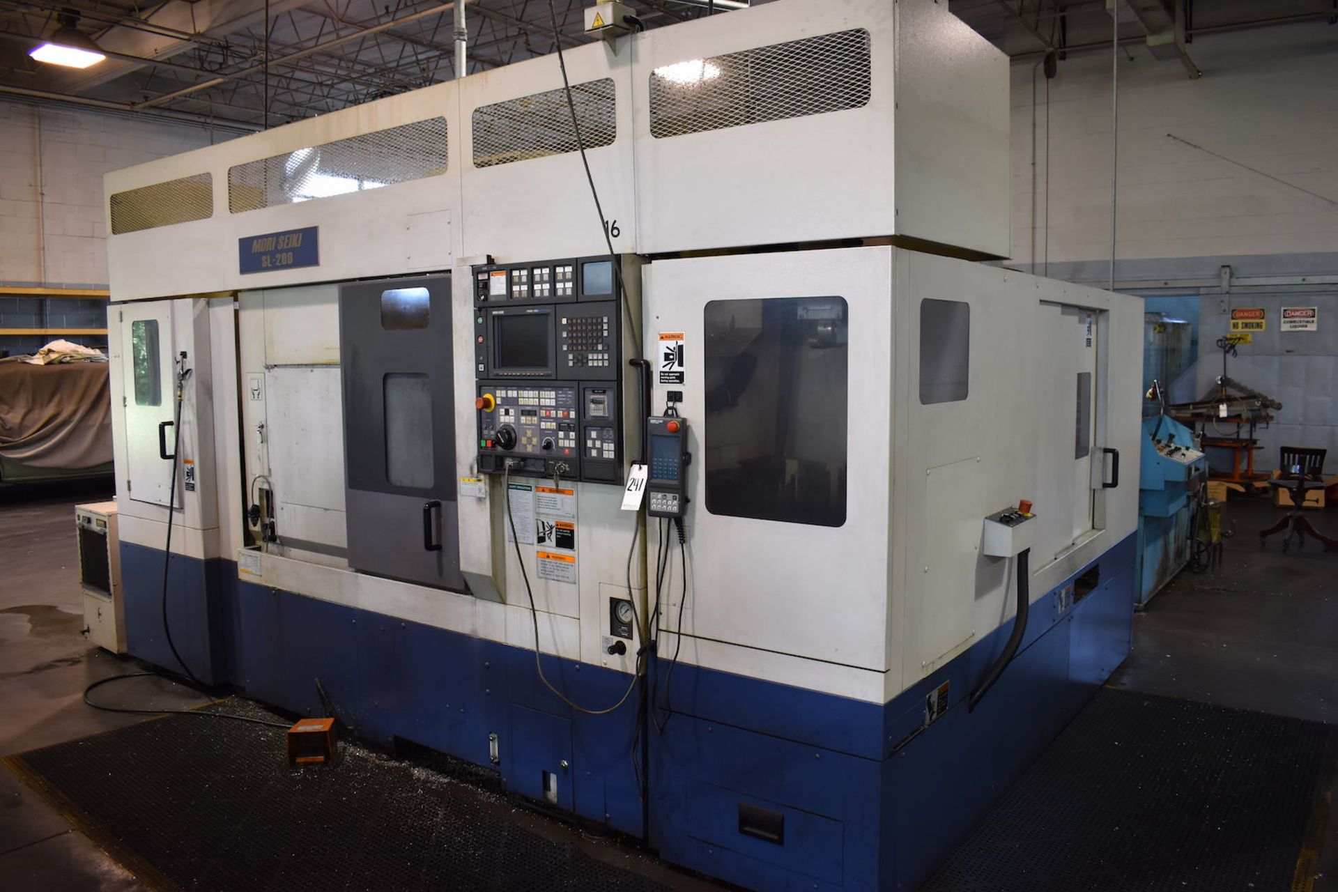 Mori Seiki Model SL-200MC CNC Turning Center, S/N 1055 (1999), Mori Seiki Model MSC-501 CNC Control,