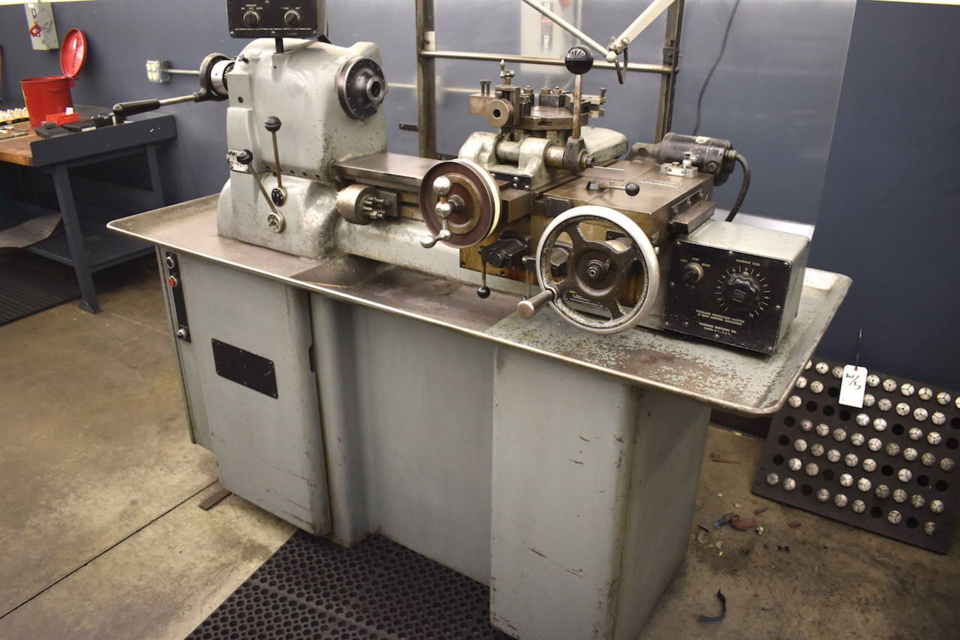 HARDINGE MODEL HC CHUCKER: S/N HC-3418-M,