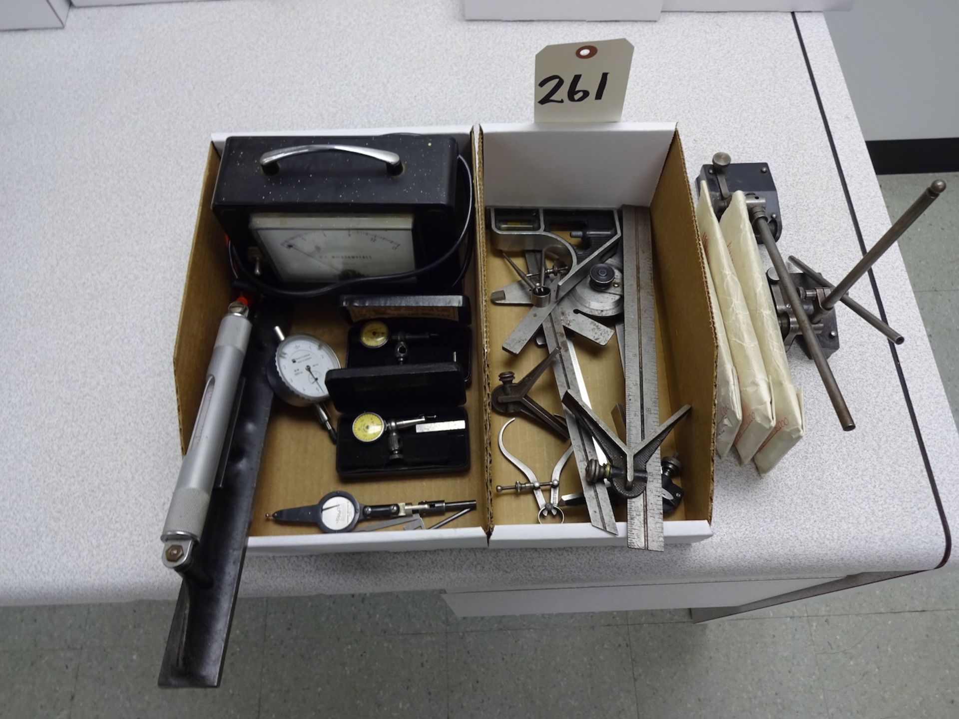 LOT: Assorted Inspection Parts in (2) Boxes