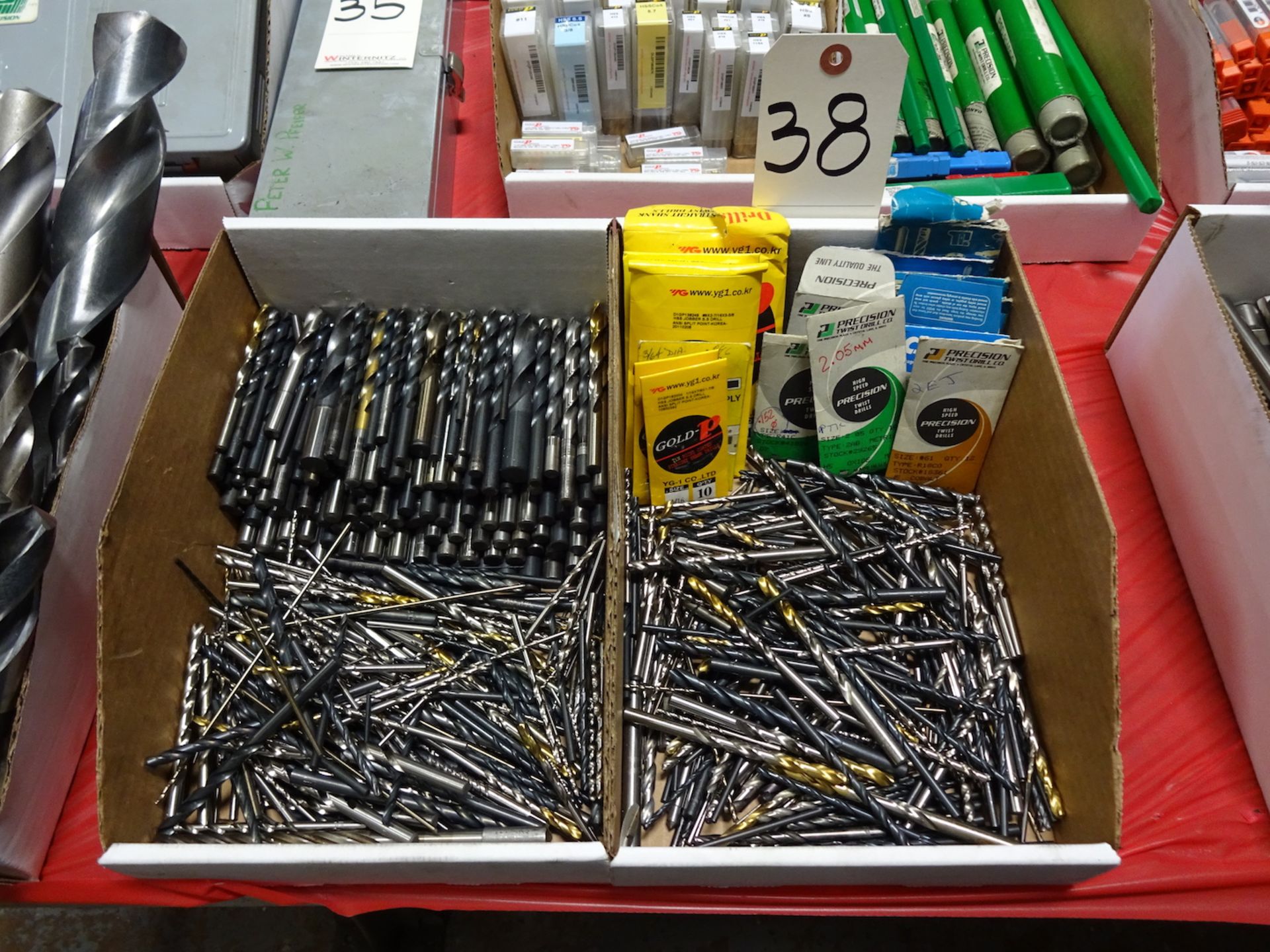 LOT: Assorted Drills & Micro Drills in (2) Boxes