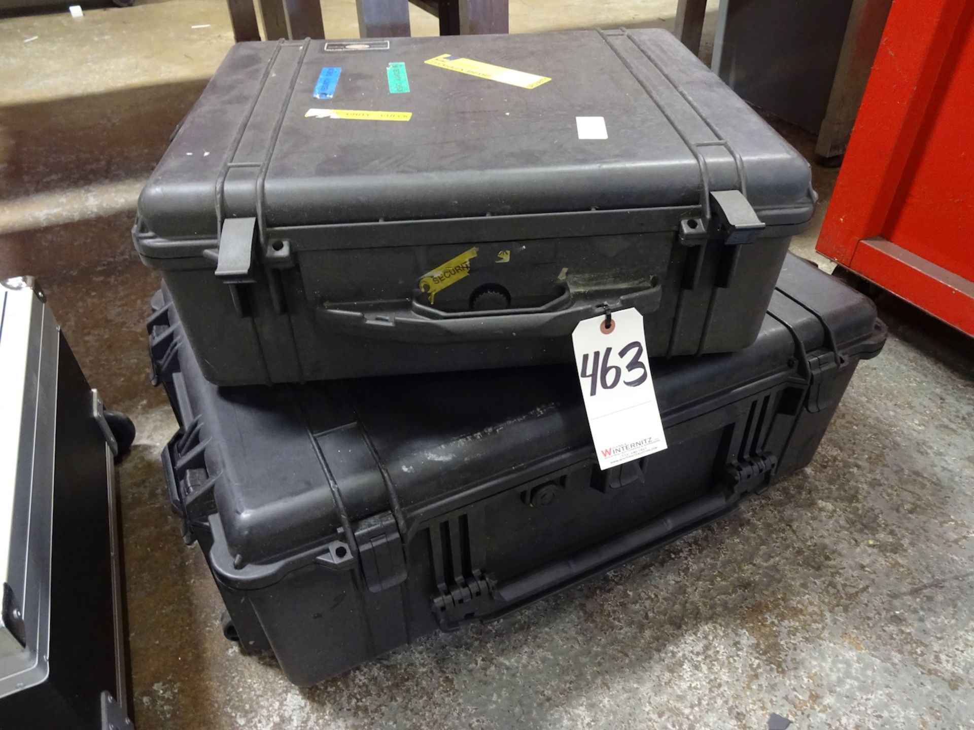 LOT: (2) Pelican Storage Cases