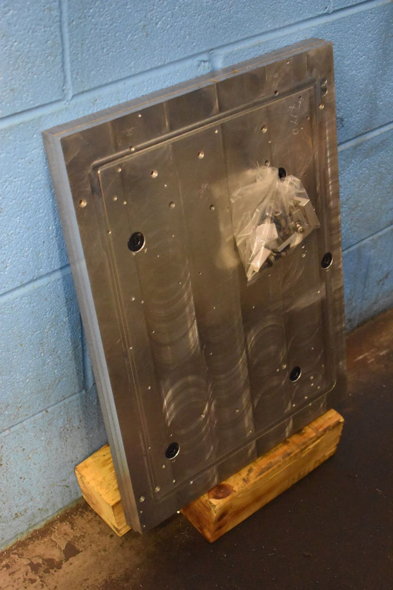 LOT: 33 in. x 14 in. (approx.) & 22 in. x 16 in. (approx.) CNC Aluminum Mounting Plates - Image 2 of 2