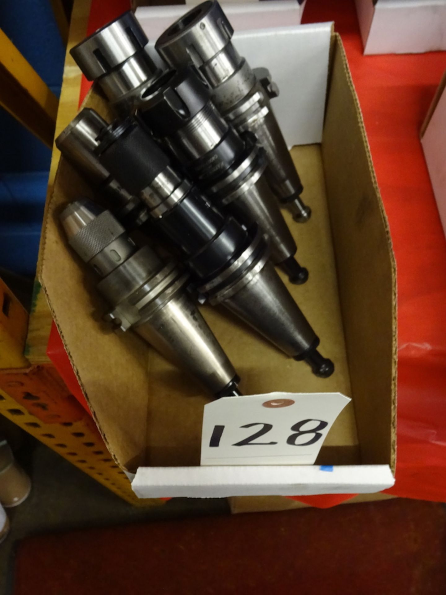 LOT: (6) Lyndex 40 Taper CNC Tool Holders