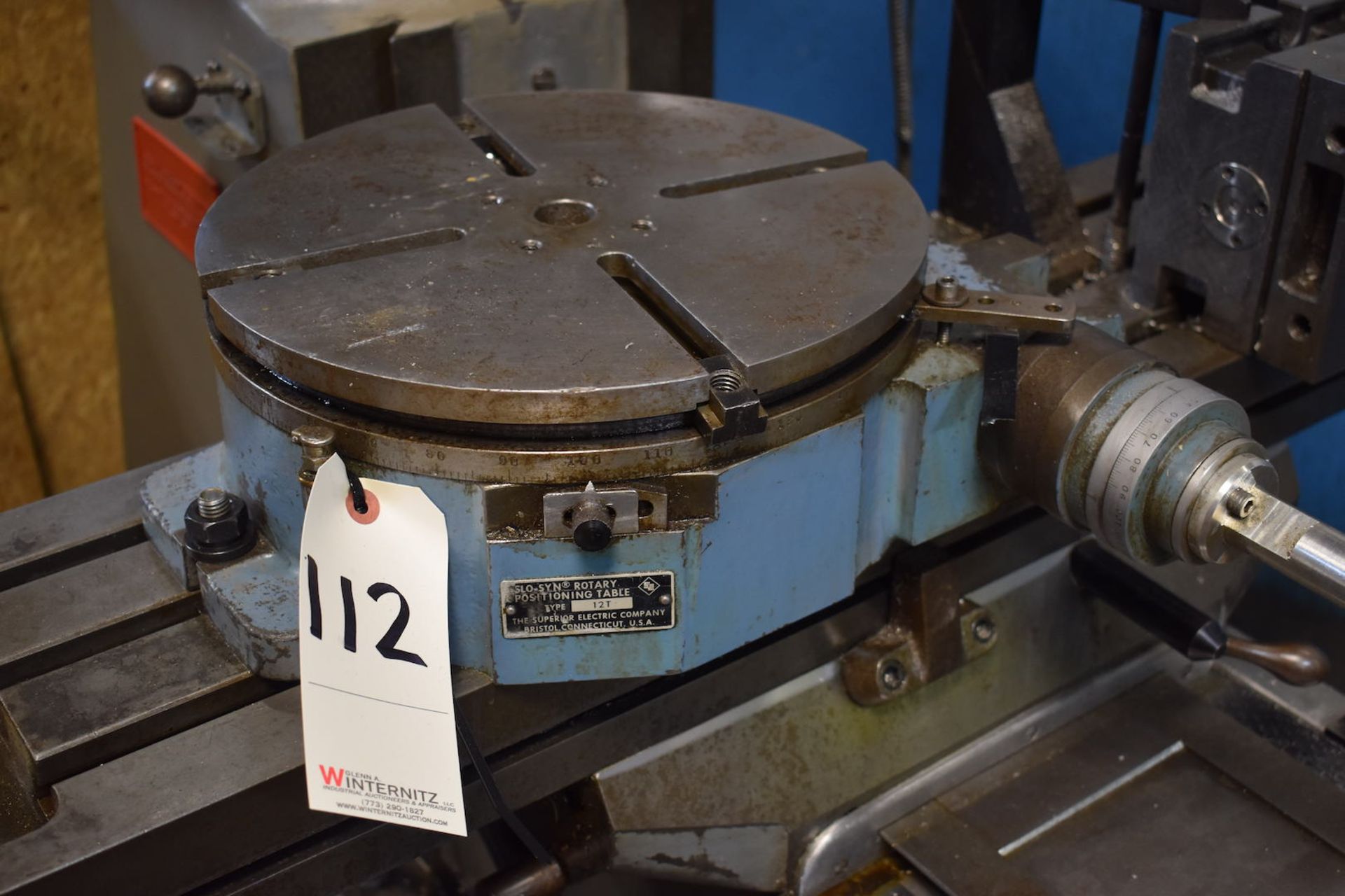 Slow-Syn 12 in. Type 12-T Rotary Position Table