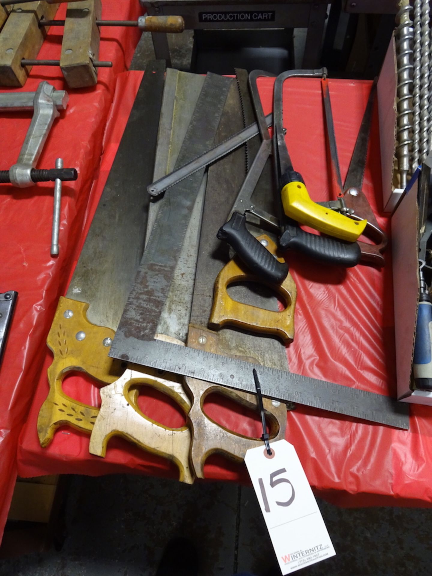 LOT: Assorted Saws