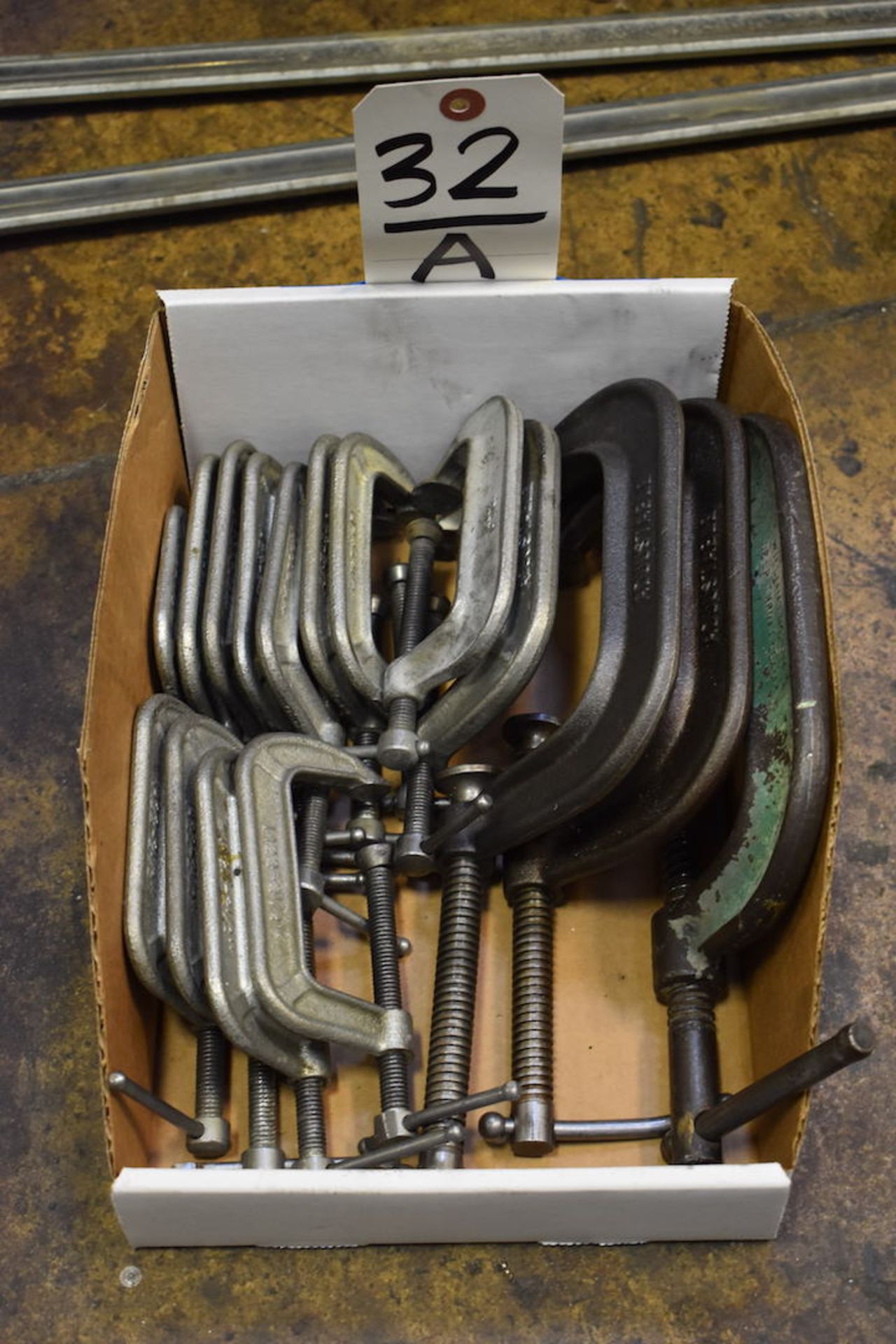 LOT: Assorted C-Clamps