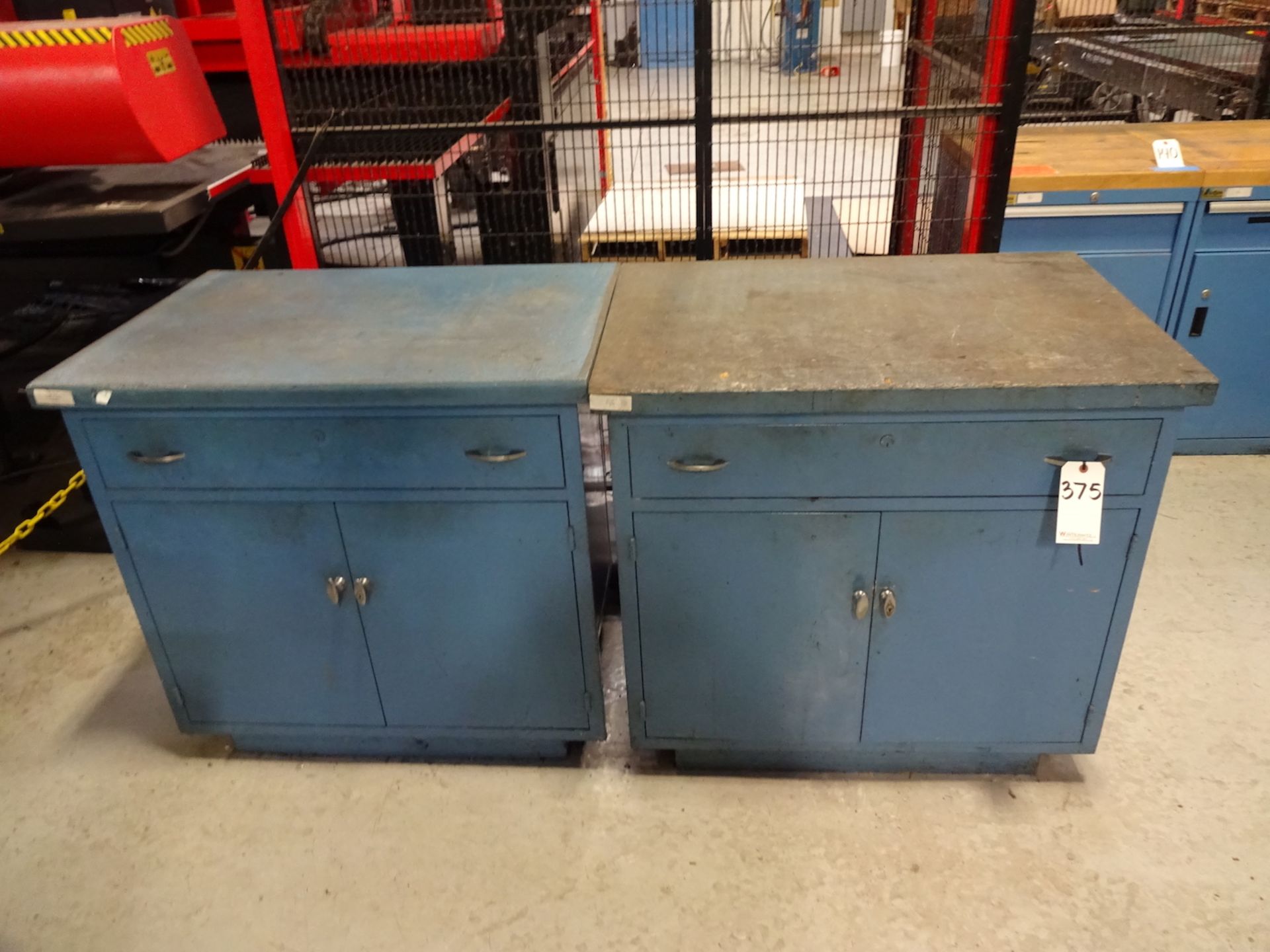 LOT: (2) Shop Cabinets