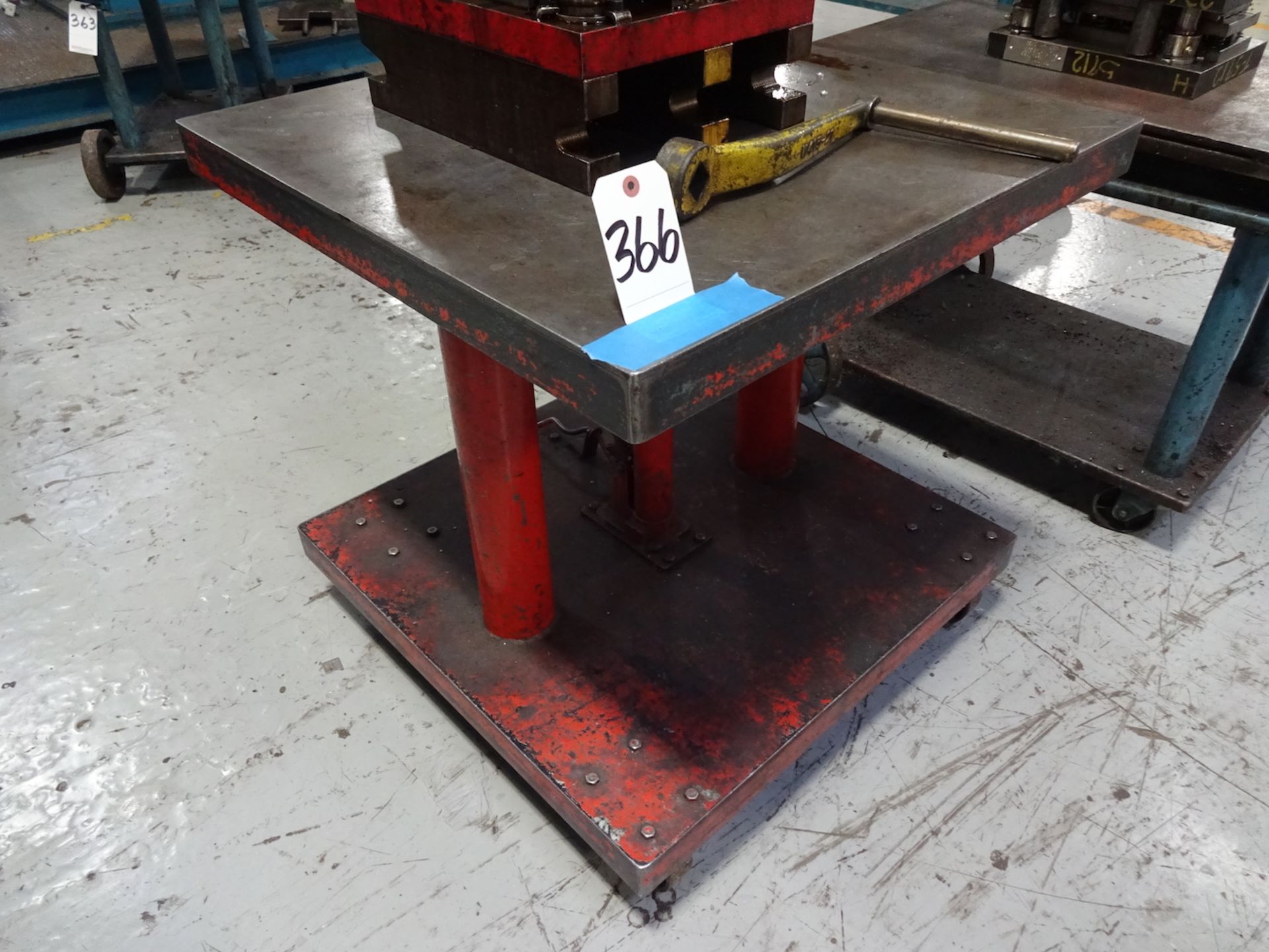 30 in. x 30 in. Steel Die Lift Table