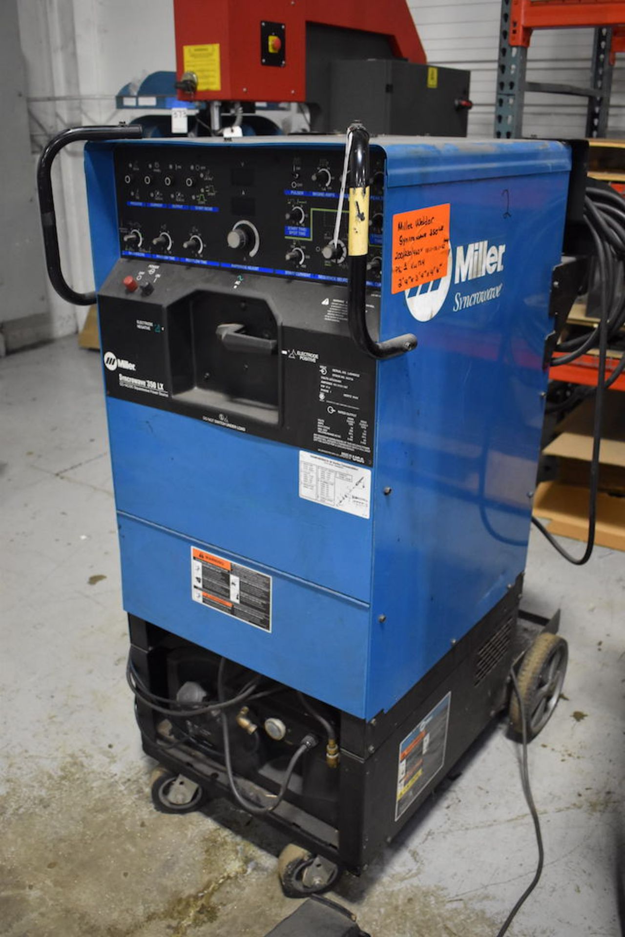 Miller Syncrowave 350LX CC-AC/DC Square Wave Welding Power Source, S/N LA046632