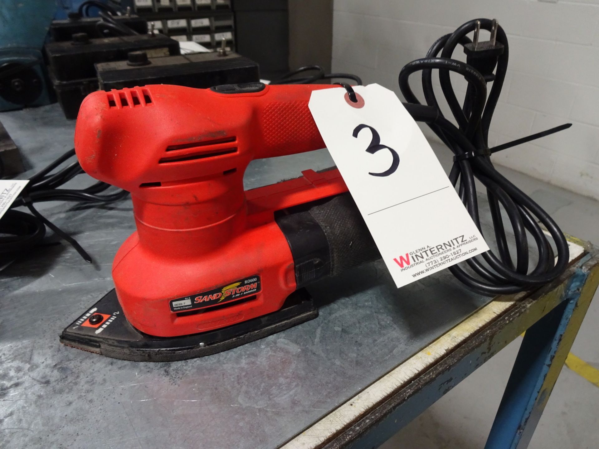 Sandstorm Model R0600 3-in-1 Sander