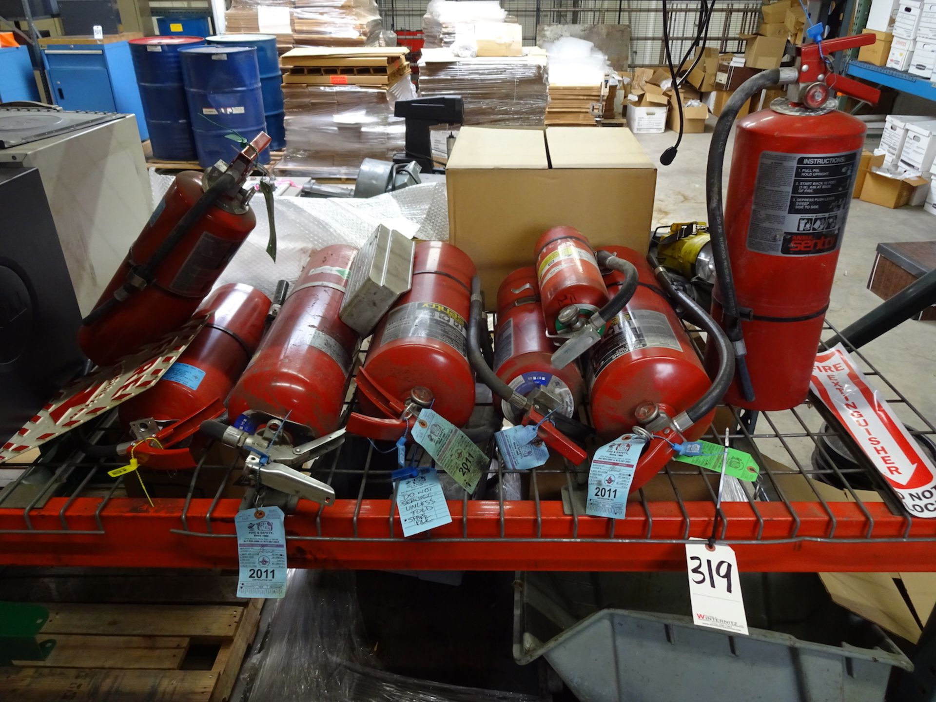 LOT: Assorted Fire Extinguishers