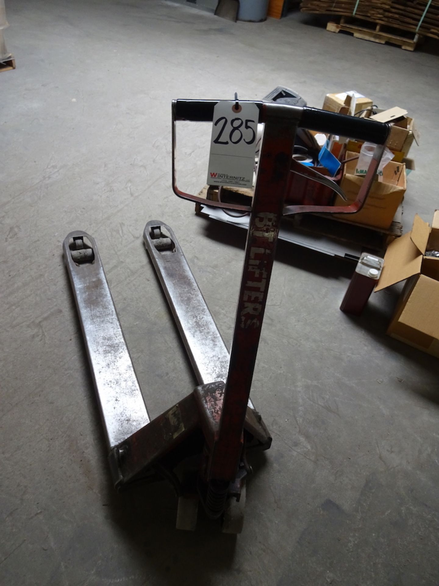 BT Lifters Hydraulic Pallet Jack, with 48 in. Forks