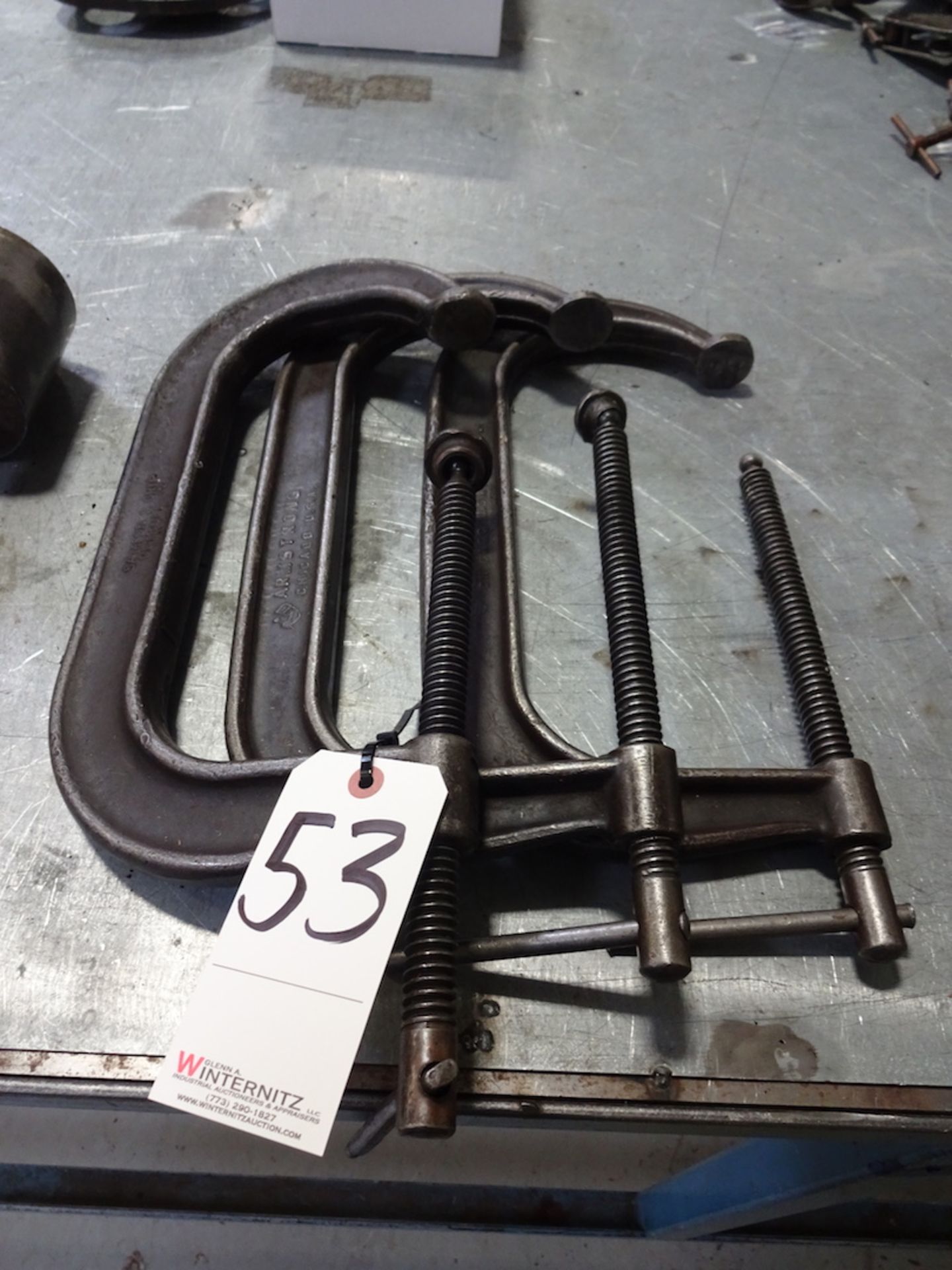 LOT: (3) C-Clamps