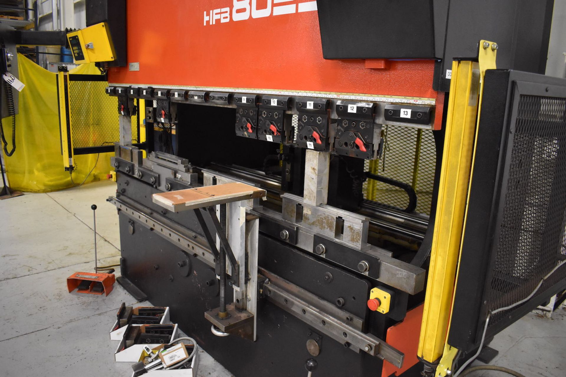 Amada Promecam 88 Ton x 100 in. Model HFB 8025 NT Press Brake, S/N HFB0 8025R980126 (1998), - Image 5 of 8