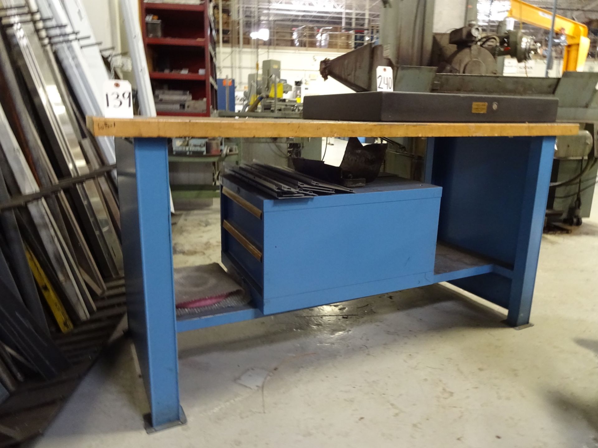 72 in. x 30 in. Maple Top Work Bench