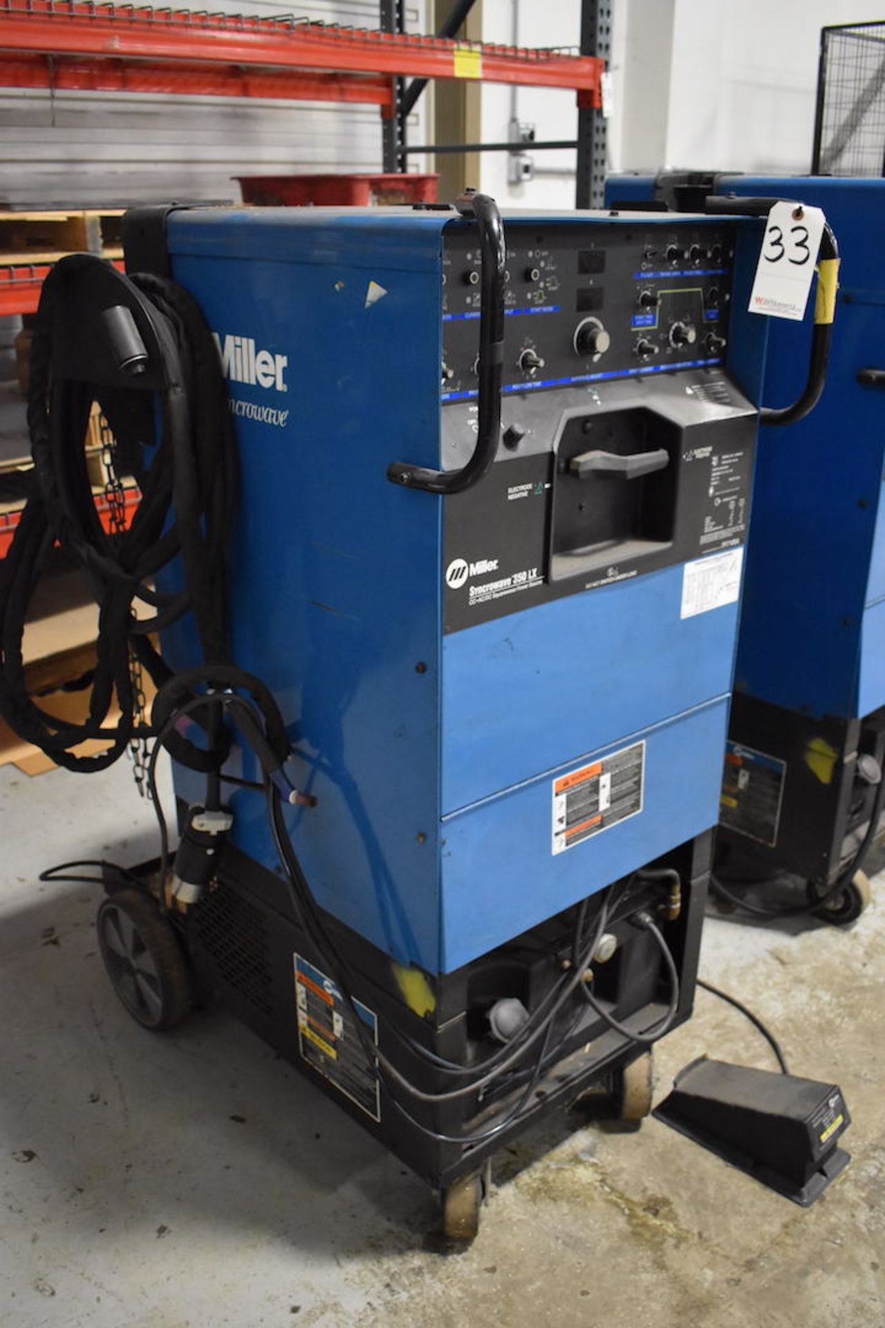 Miller Syncrowave 350LX CC-AC/DC Square Wave Welding Power Source, S/N LA046632 - Image 2 of 4