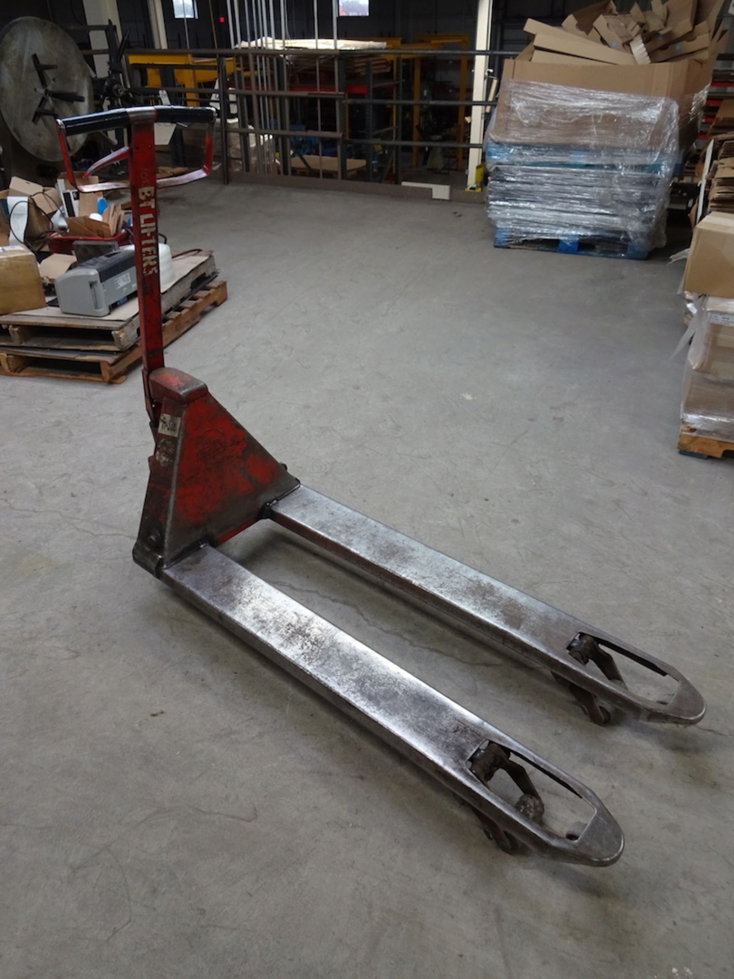 BT Lifters Hydraulic Pallet Jack, with 48 in. Forks - Image 2 of 2