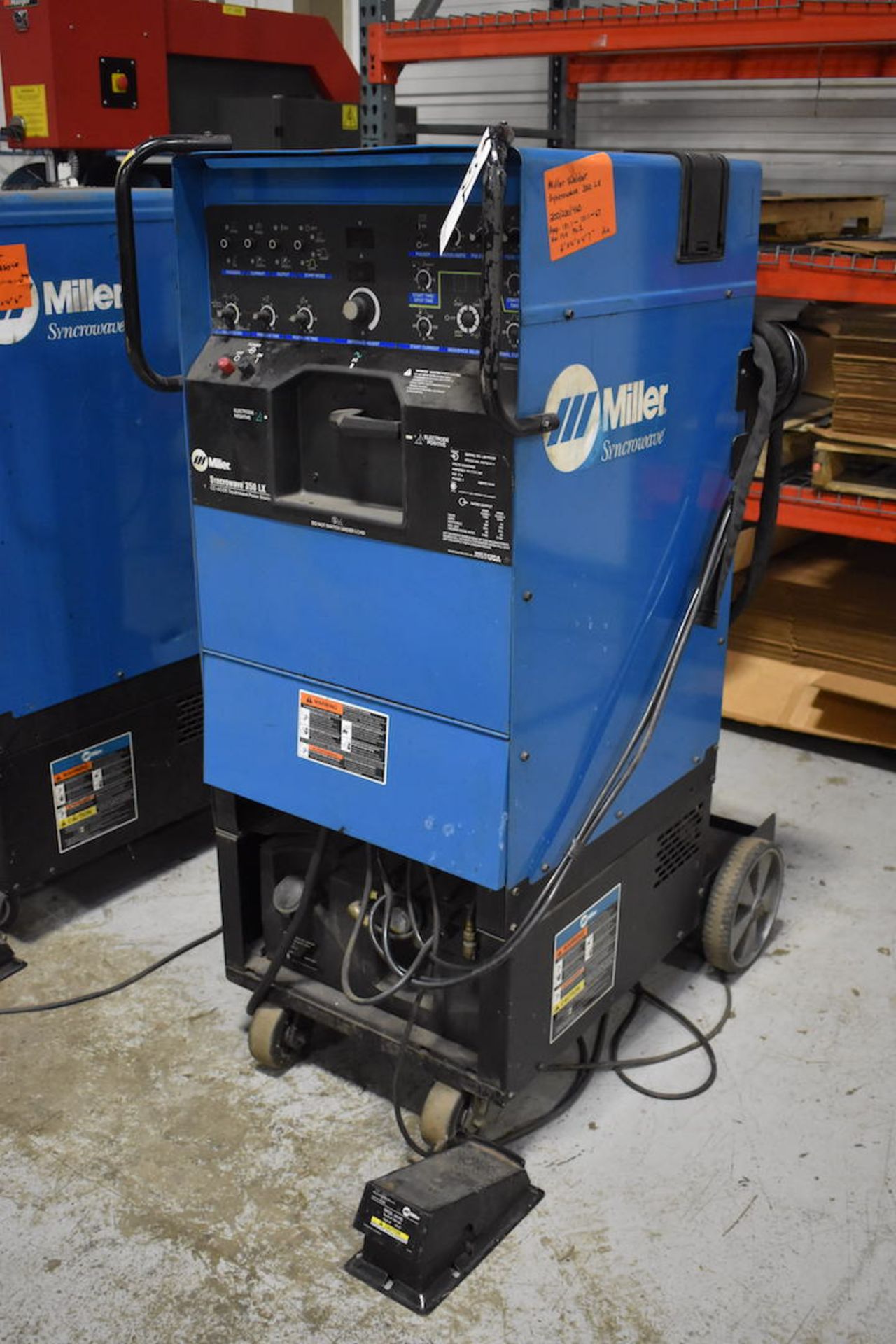 Miller Syncrowave 350LX CC-AC/DC Square Wave Welding Power Source, S/N LB168429