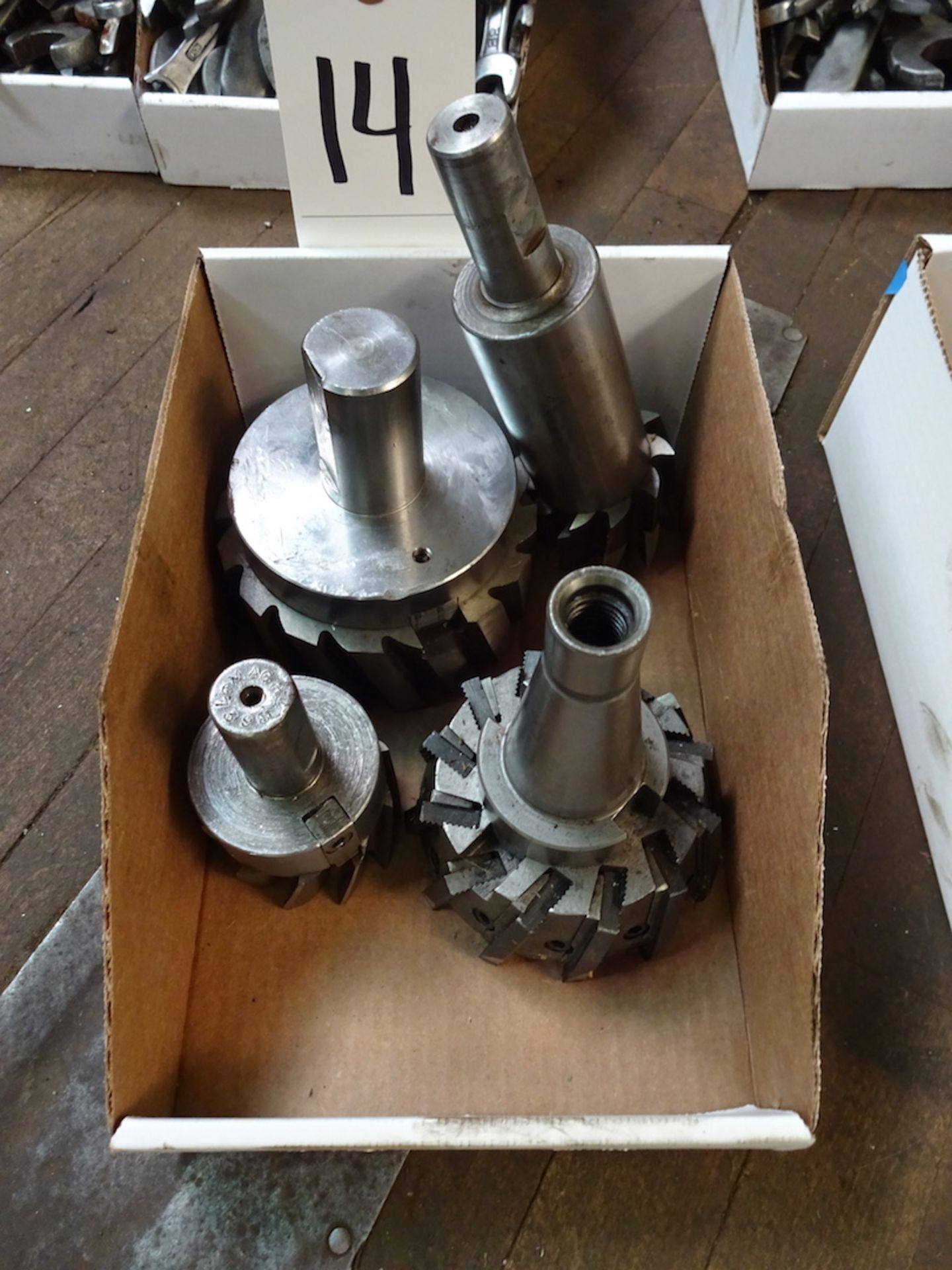 LOT: (4) Assorted Milling Cutters