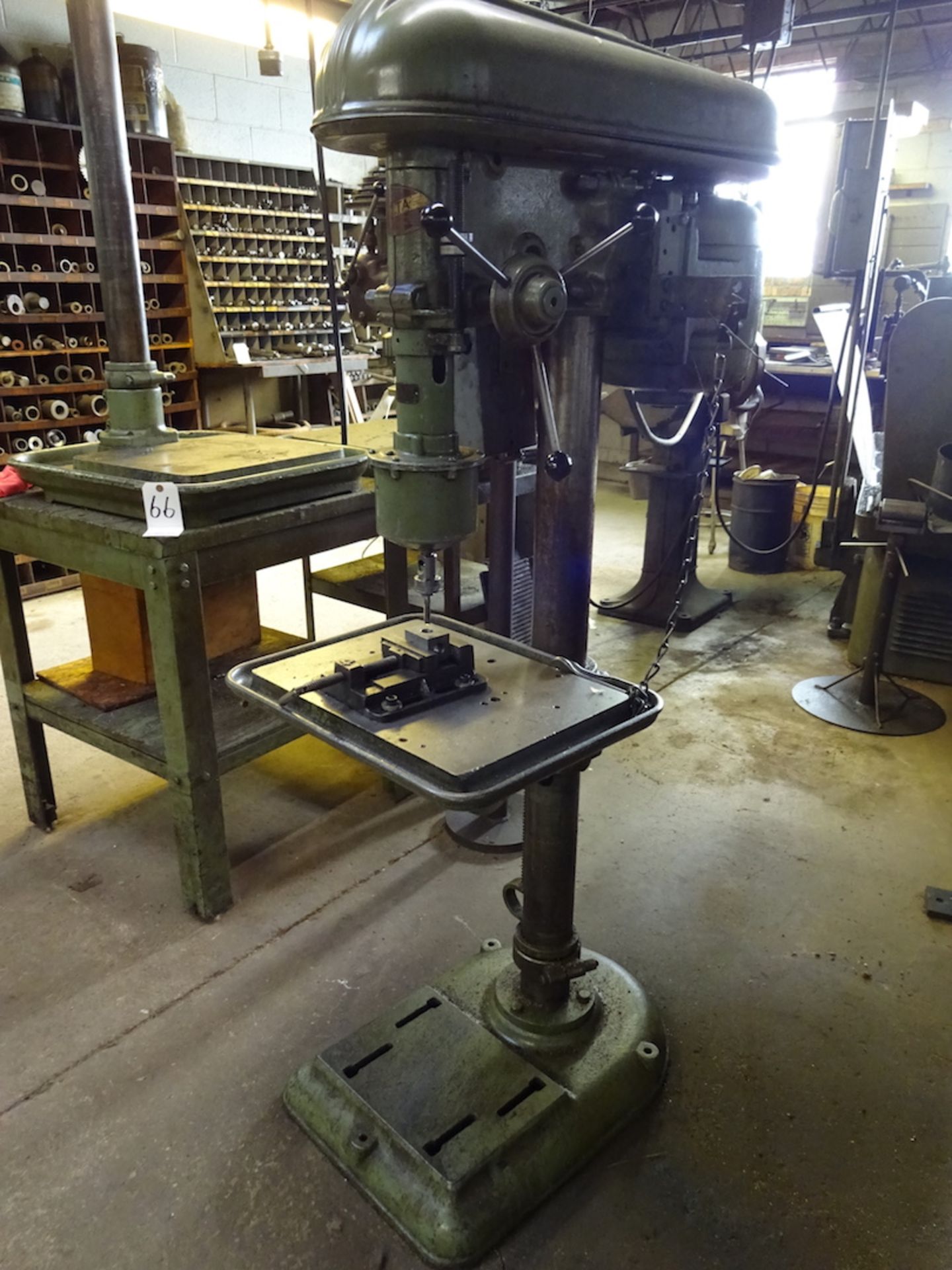 Delta Drill Press, with Procunier No. 3 Tapping Head - Image 2 of 3