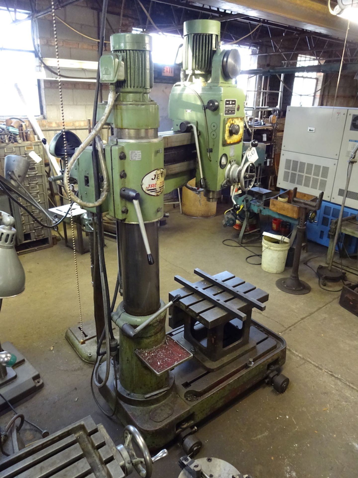 Kao Ming 8 in. Column x 32 in. Arm Model JRD700 DS Radial Arm Drill, S/N 1425 (1981) - Image 3 of 9