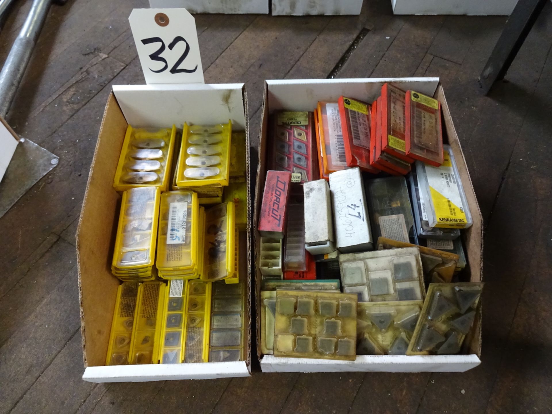 LOT: Assorted Carbide Inserts