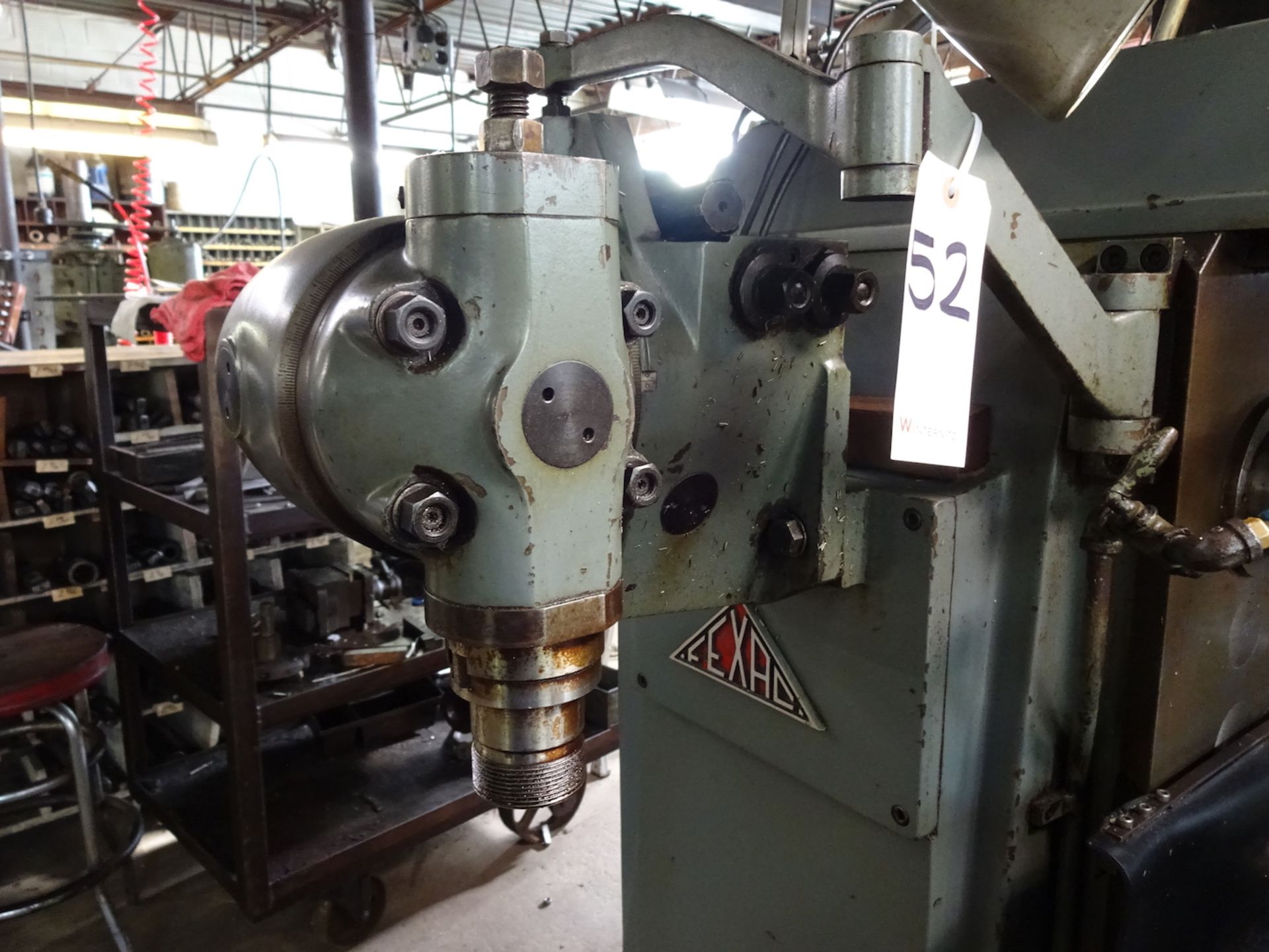 Fexal Model VER Horizontal Milling Machine, S/N 4437, with Vertical Head - Image 5 of 6