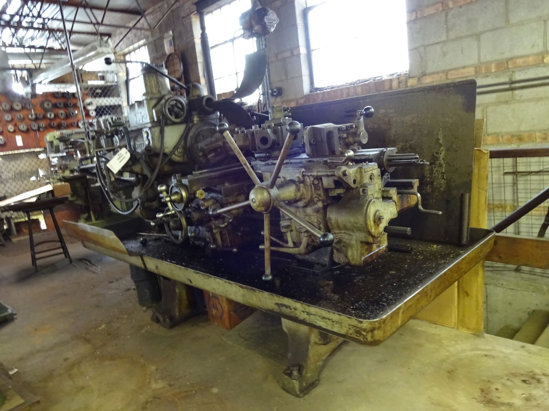 Warner & Swasey No. 4 Turret Lathe, S/N 1296631