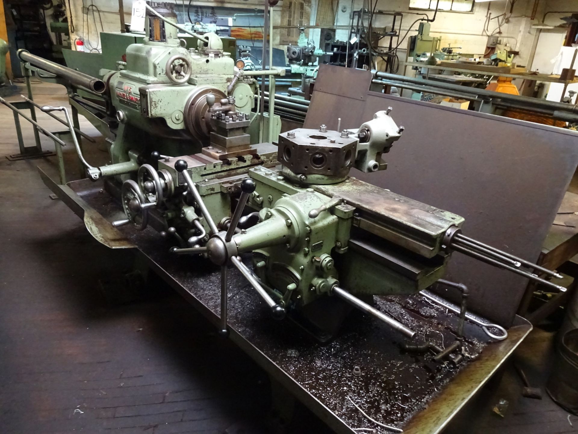 Warner & Swasey No. 5/M-1740 Turret Lathe, S/N 620884