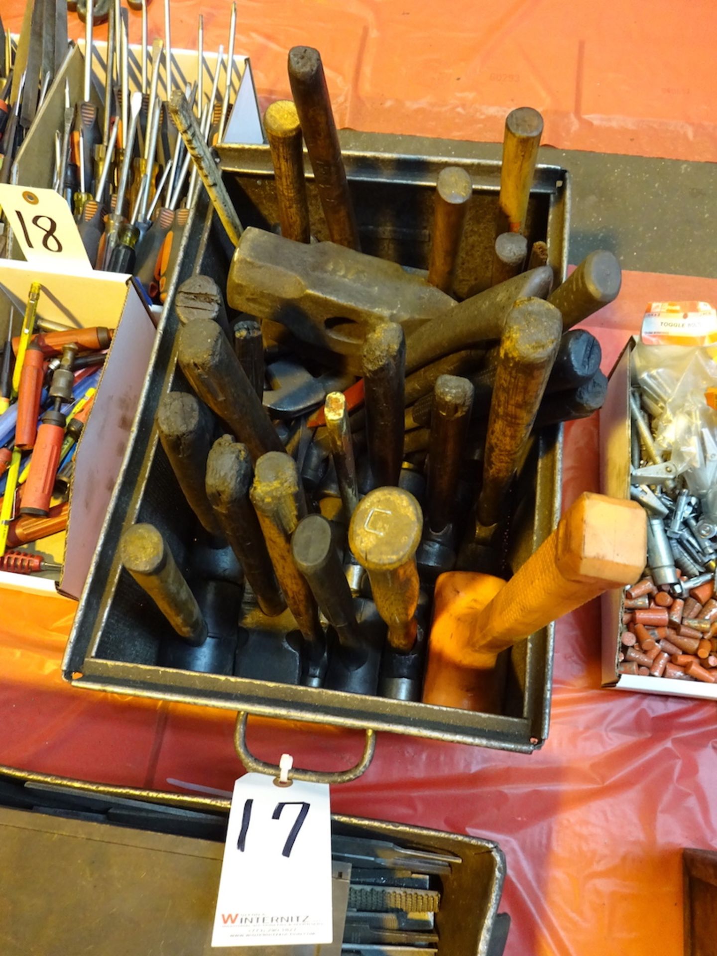 LOT: Assorted Hammers & Mallets