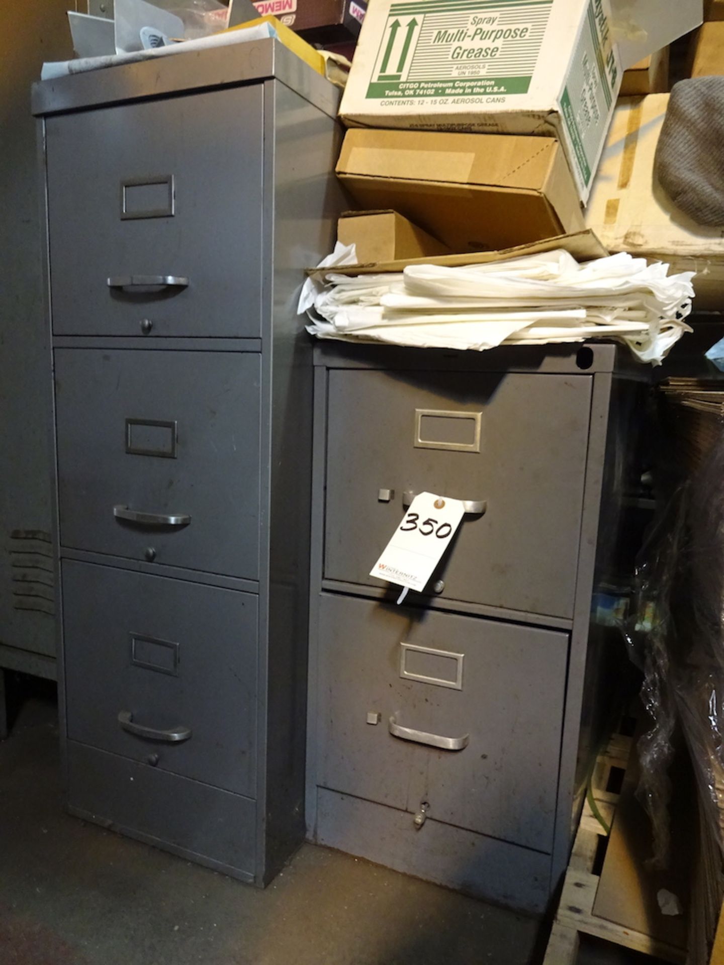 LOT: (1) 3-Drawer & (1) 2-Drawer File Cabinets