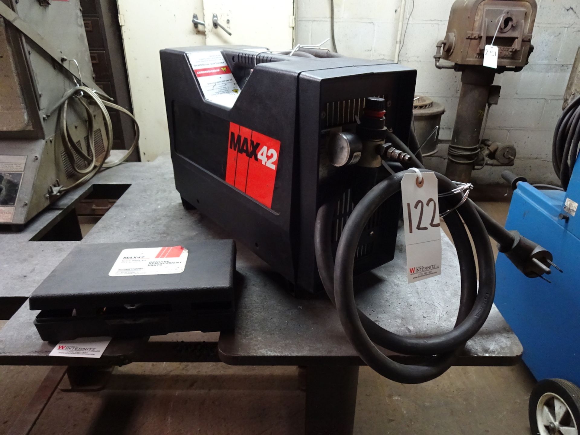 Hypertherm Model Max 42 Plasma Cutter, S/N MX42-1006