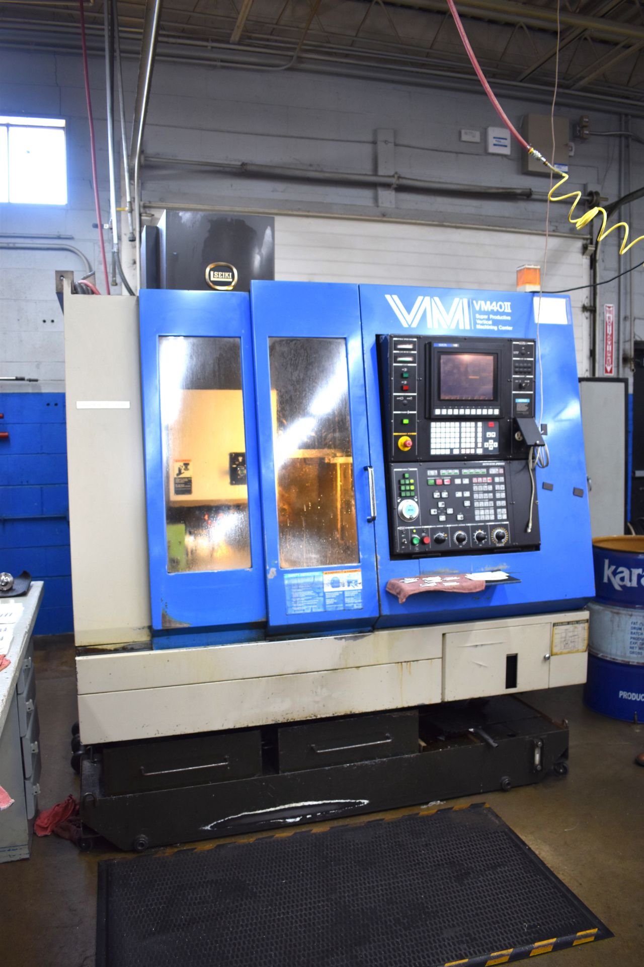 Hitachi Seiki Model VM 40 II Super Productive CNC Vertical Machining Center, S/N 42780 (1992),