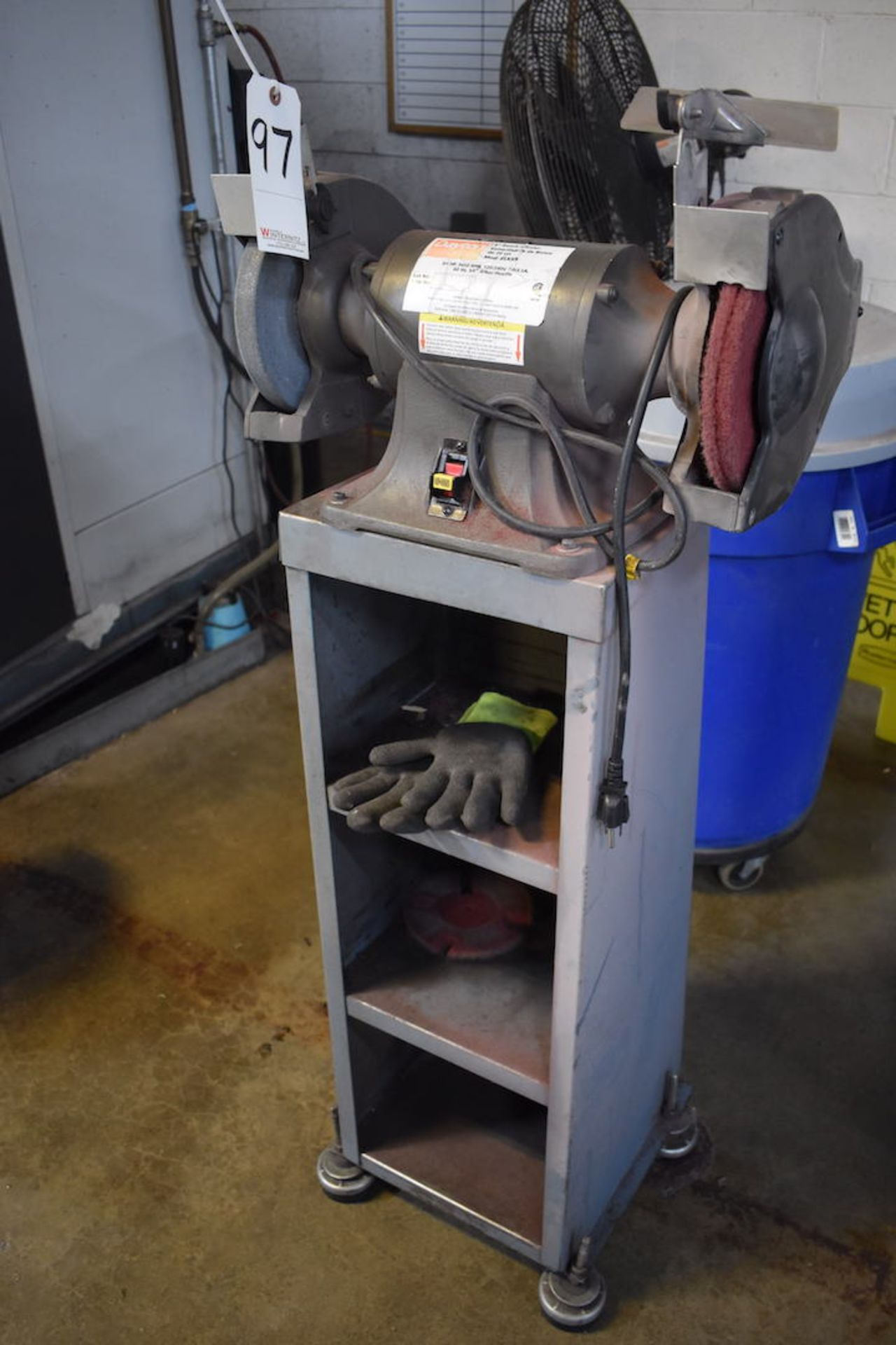 Dayton 8 in. Model 2LKR9 Double End Bench Grinder, 3/4 HP (Elk Grove Village, IL) - Image 2 of 2