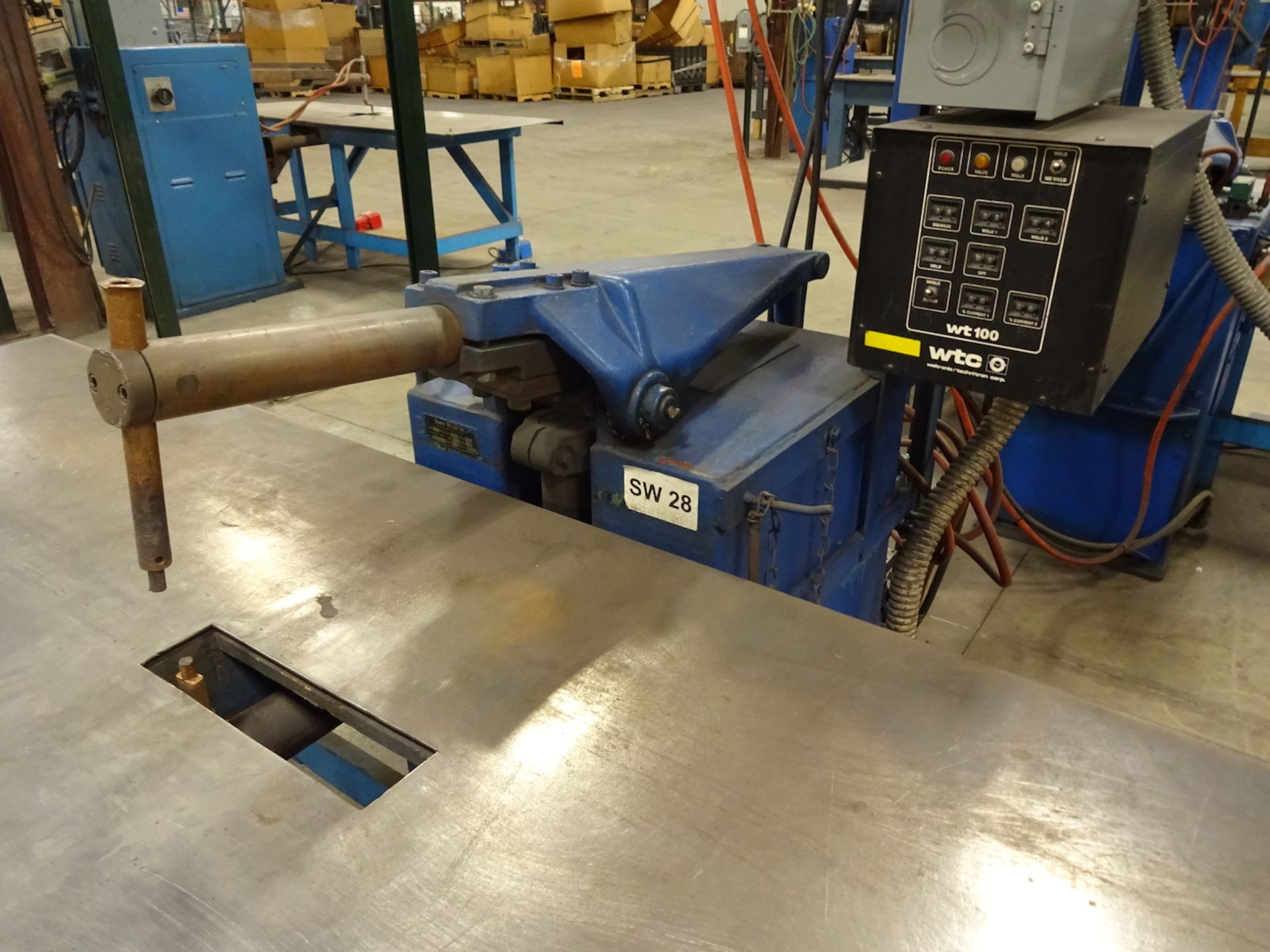 Banner 50 KVA Model BRS50A.24 Spot Welder, S/N 2002, WT100 Control - Image 4 of 4