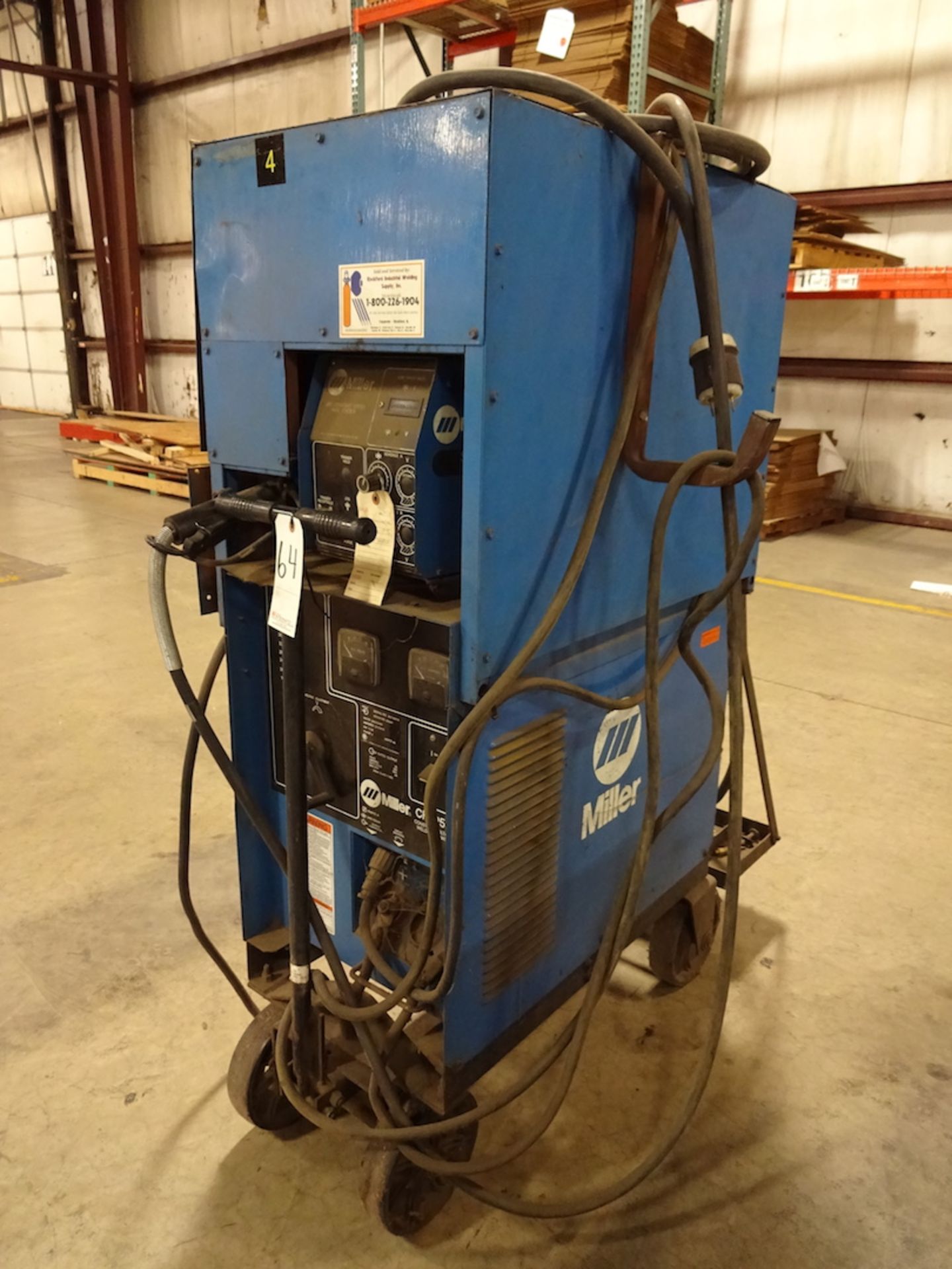 Miller 250 Amp Model CP-250TS Constant Voltage DC Arc Welding Power Source, S/N KE744810, with - Image 2 of 2