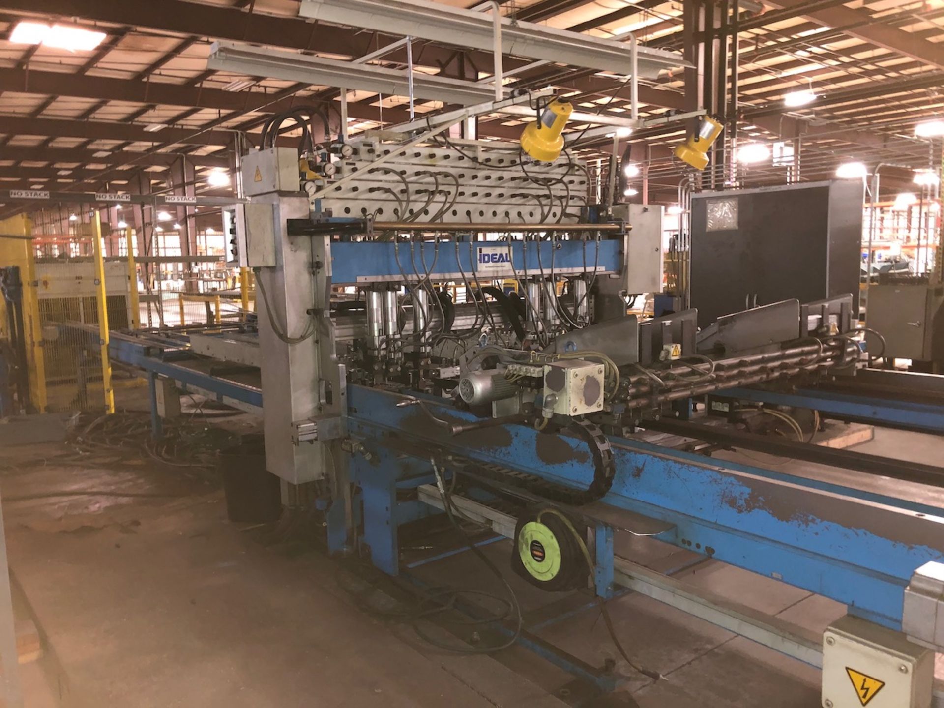 Ideal 72 in. (approx.) Type GA516 Mesh Welder, S/N 228049 (2002), 378 KVA, (6) Welding Heads - Image 2 of 5