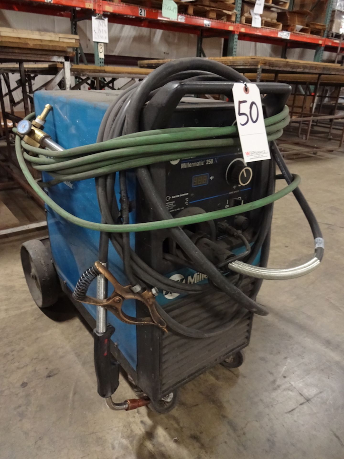 Miller 200 Amp Millermatic 250 Welder, S/N LA265320 (2000)